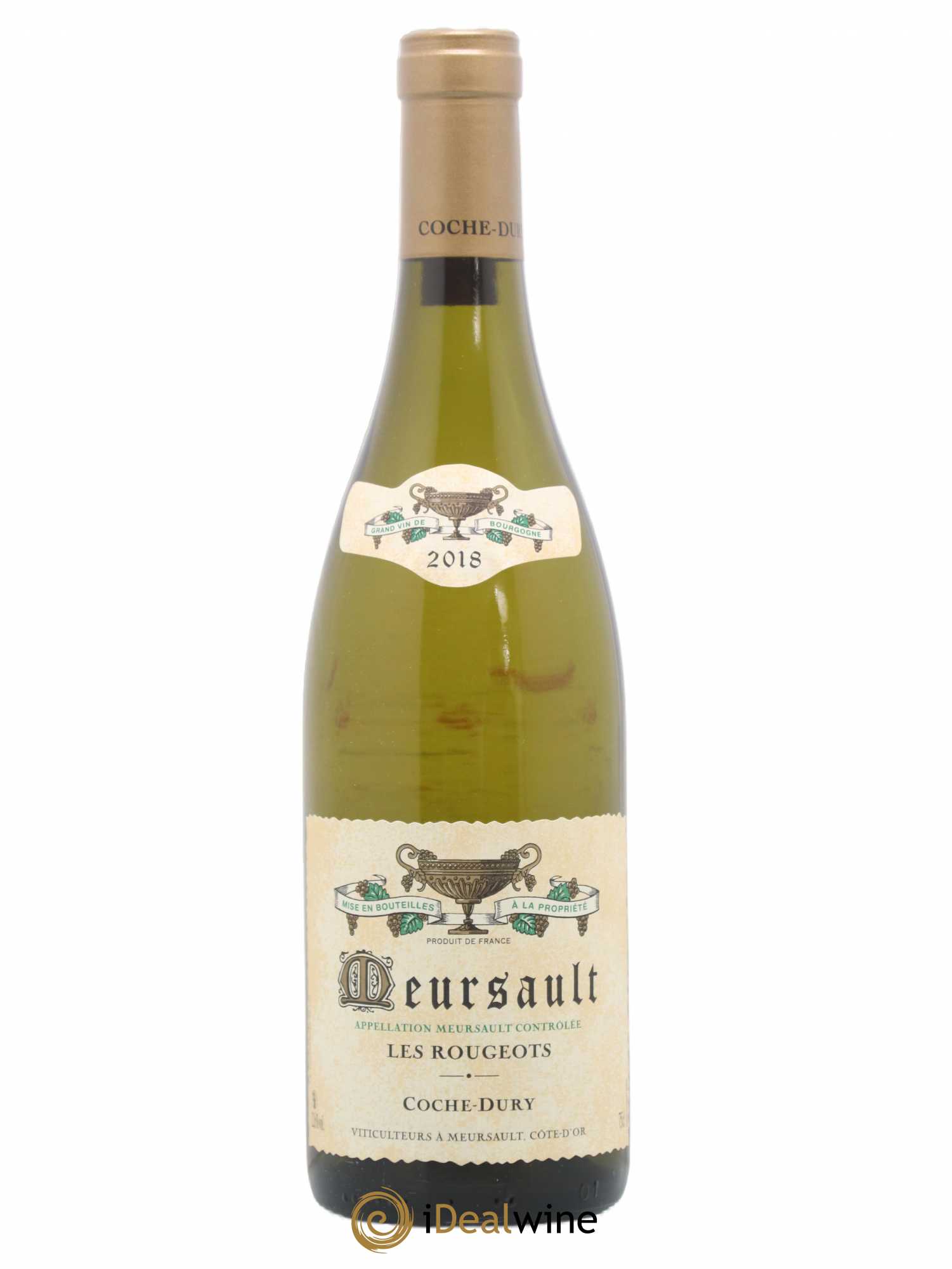 Meursault Les Rougeots Coche Dury (Domaine) 2018 - Lot de 1 bouteille - 0