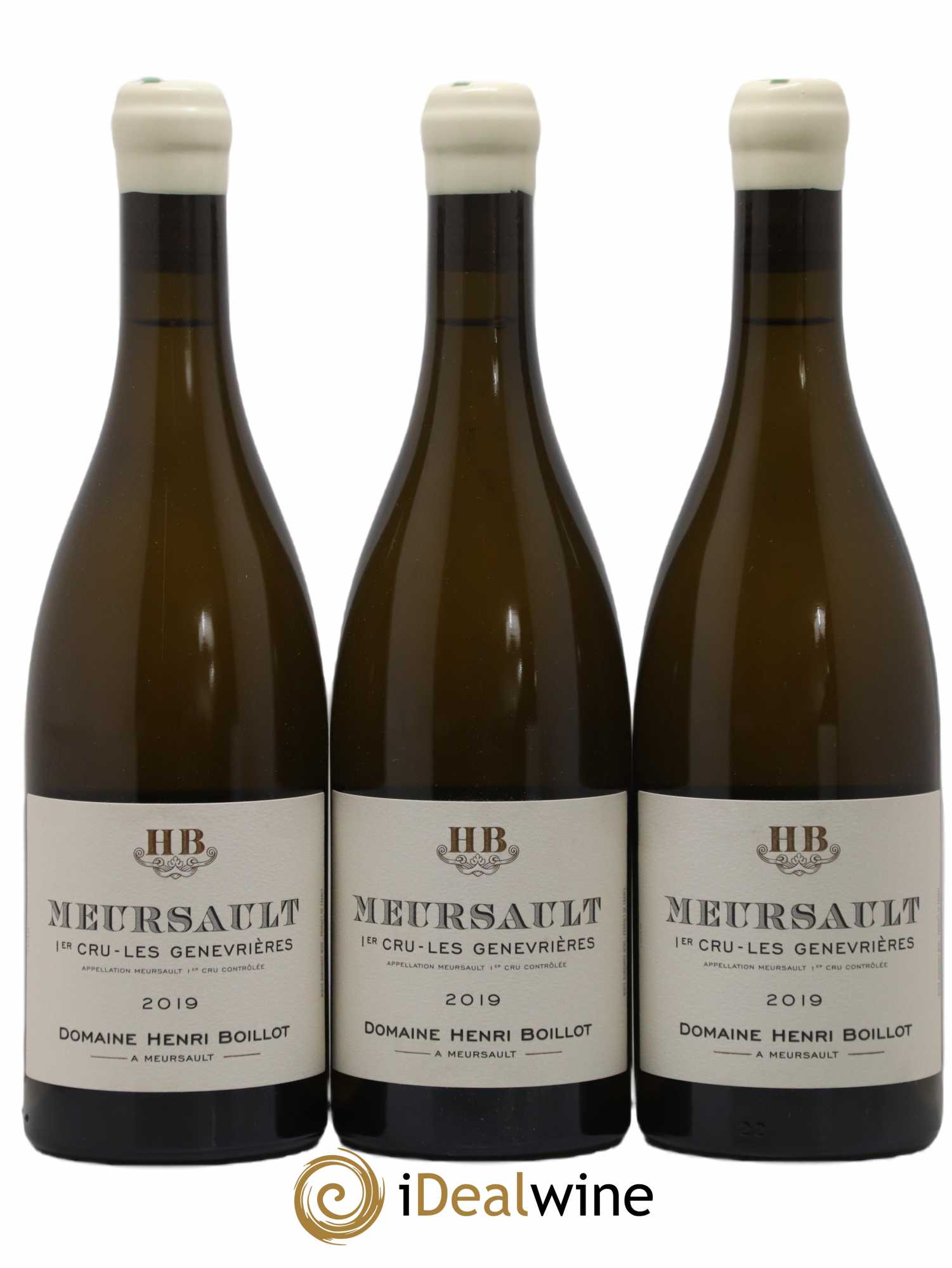Meursault 1er Cru Les Genevrières Henri Boillot (Domaine) 2019 - Lot de 3 bouteilles - 0