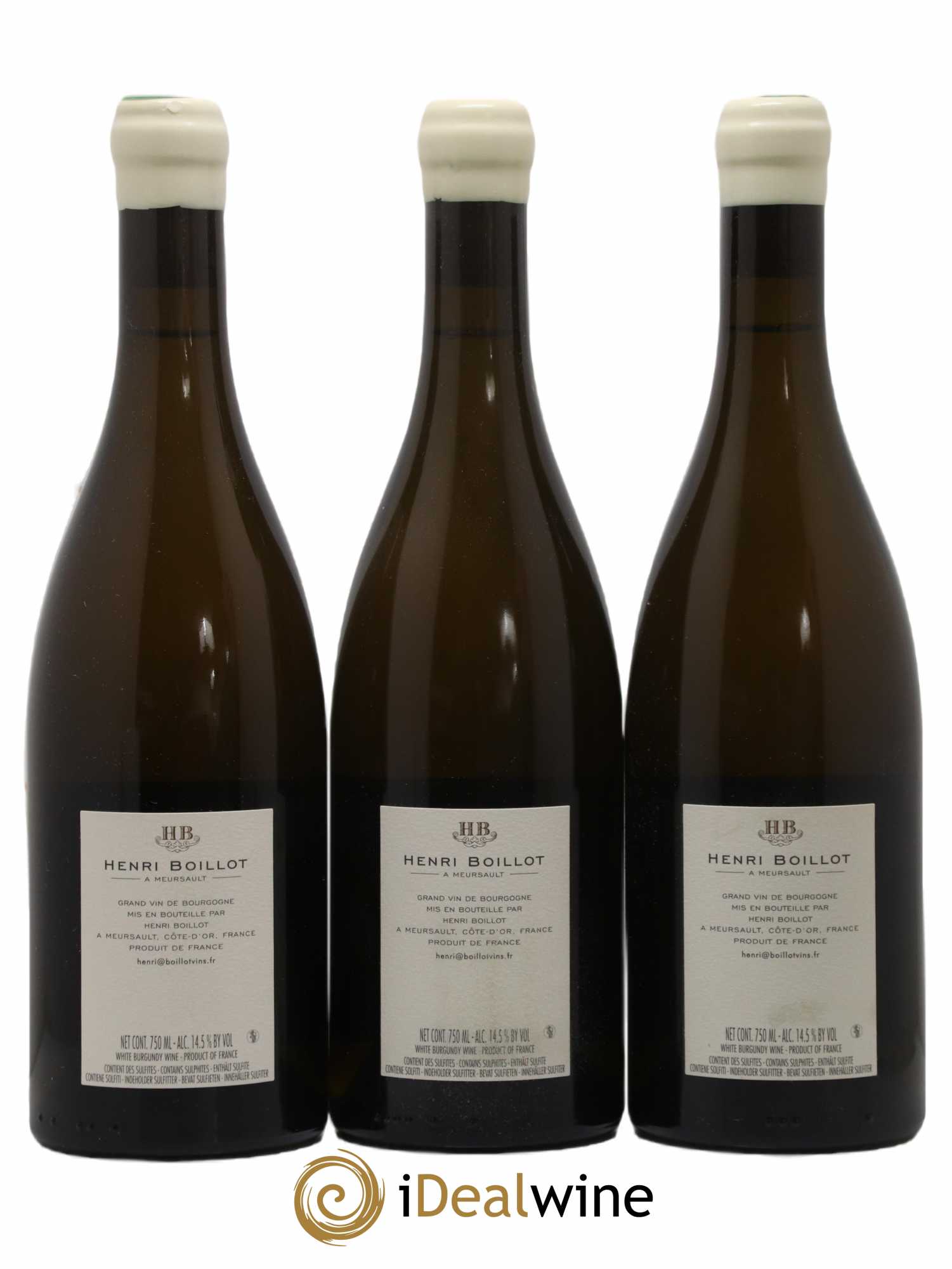 Corton-Charlemagne Grand Cru Henri Boillot (Domaine) 2019 - Lot de 3 bouteilles - 1