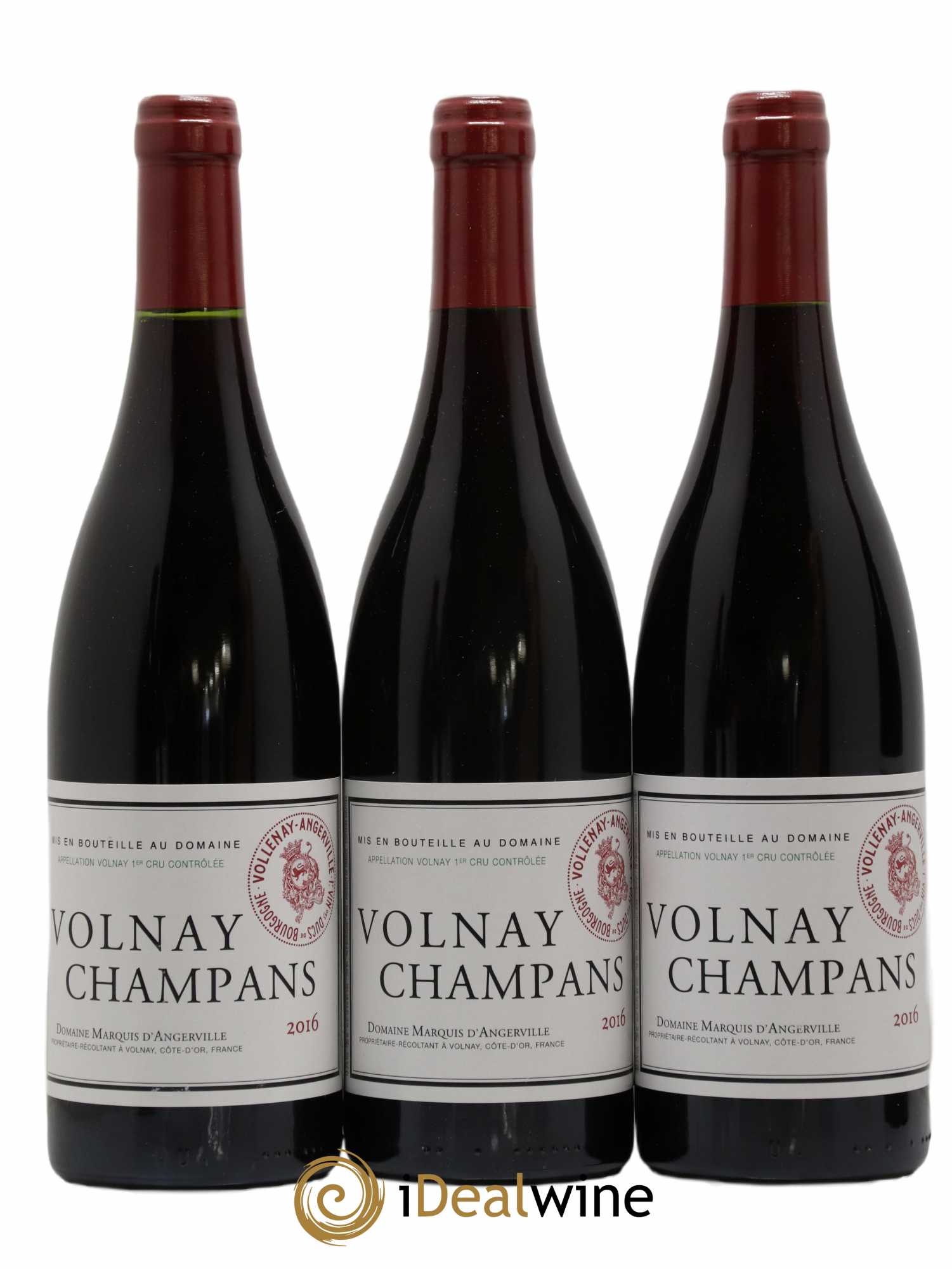Volnay 1er Cru Champans Marquis d'Angerville (Domaine) 2016 - Lot de 6 bouteilles - 2