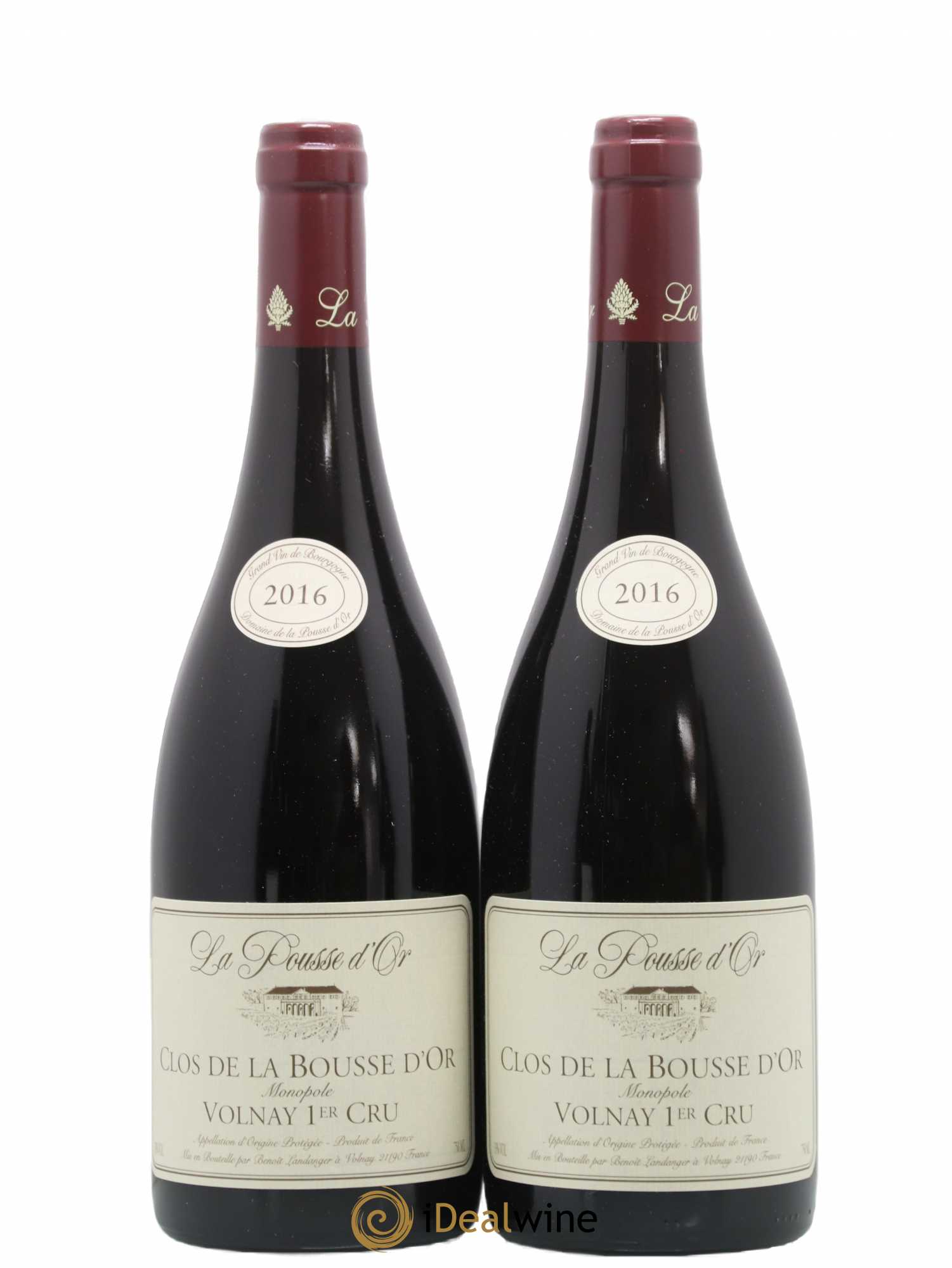 Volnay 1er Cru Clos de la Bousse d'Or La Pousse d'Or (Domaine de) 2016 - Lot de 2 bouteilles - 0
