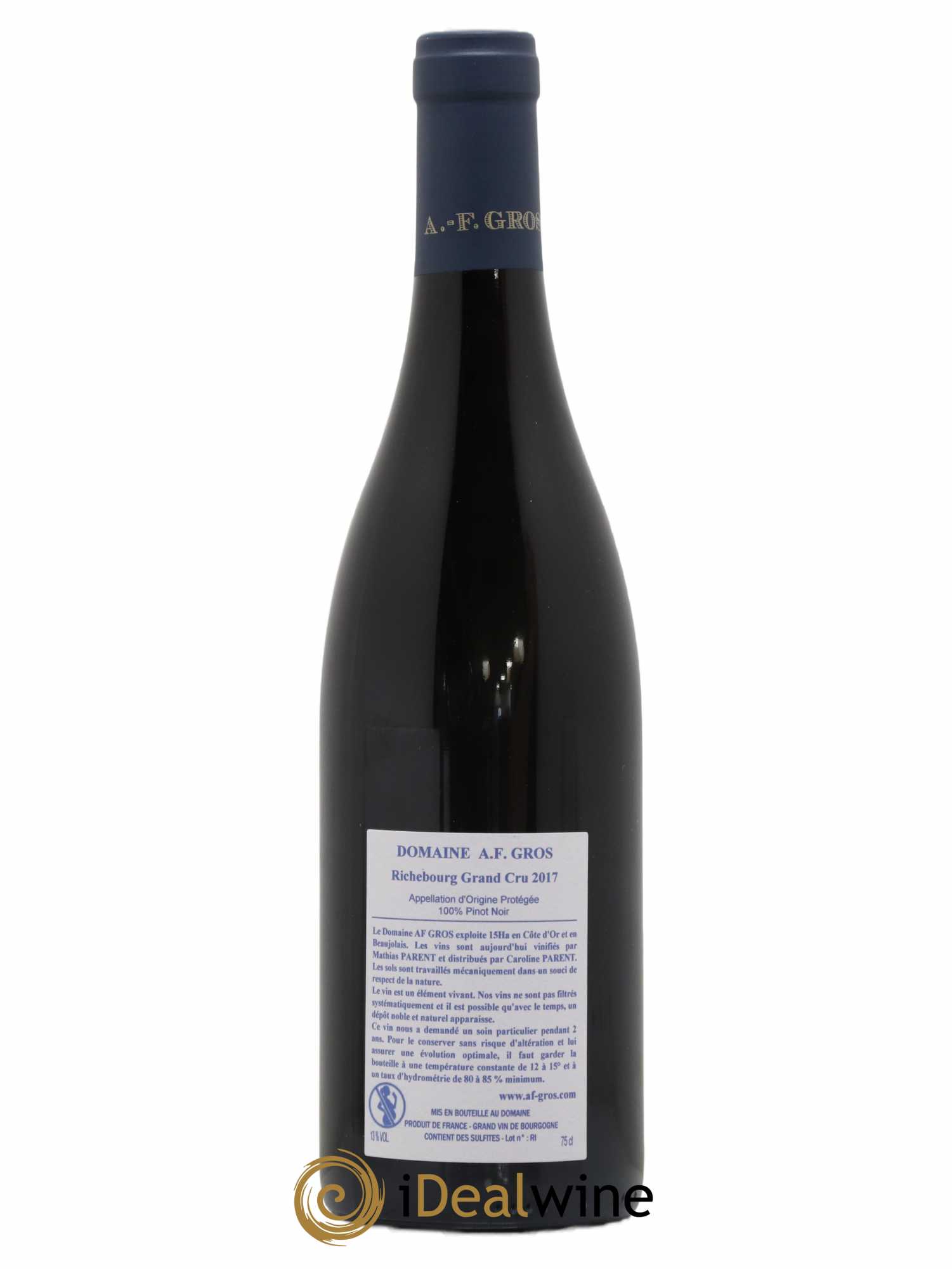 Richebourg Grand Cru A.-F. Gros 2017 - Posten von 1 Flasche - 1