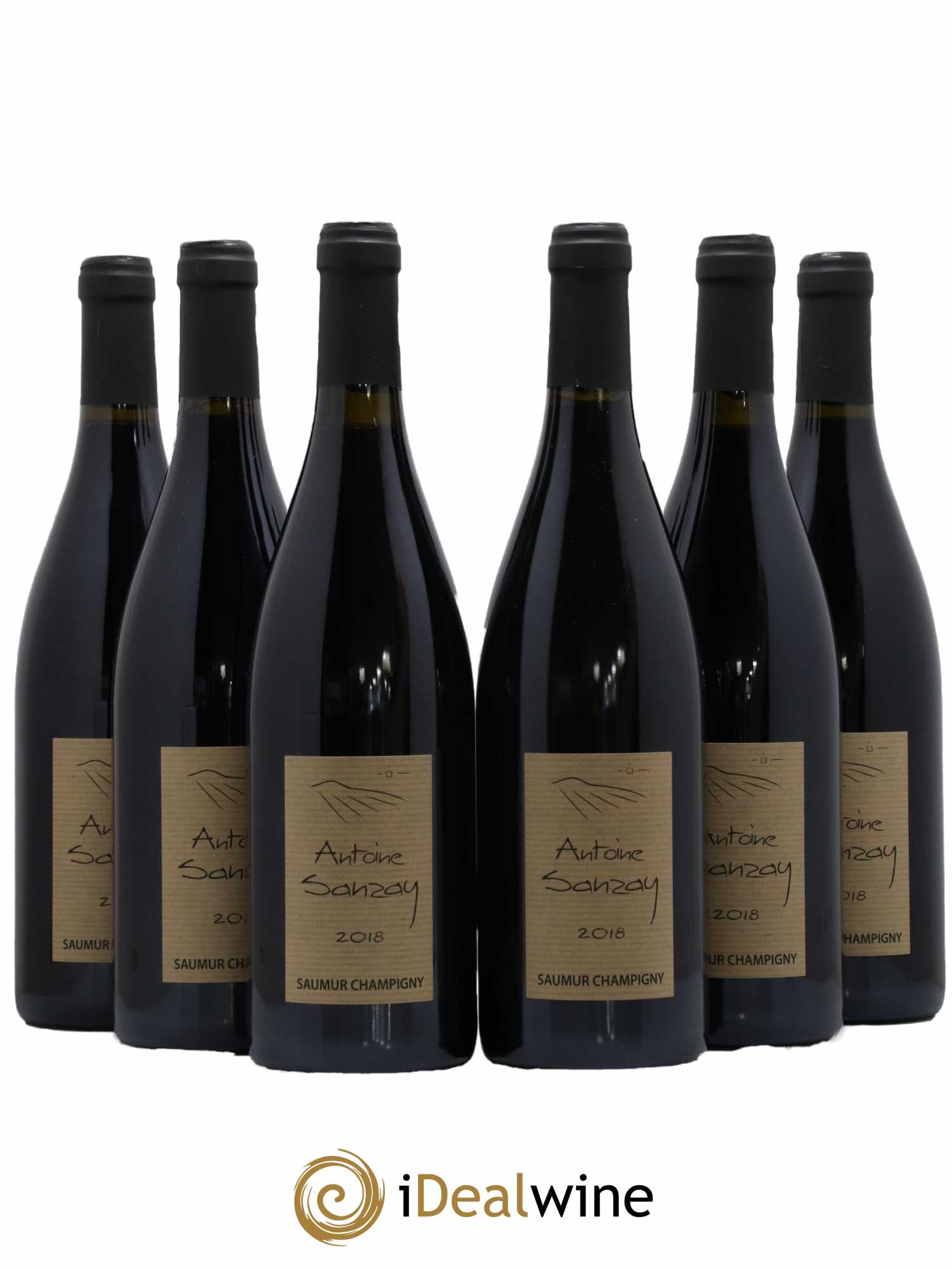 Saumur-Champigny Antoine Sanzay 2018 - Lot de 6 bouteilles - 0