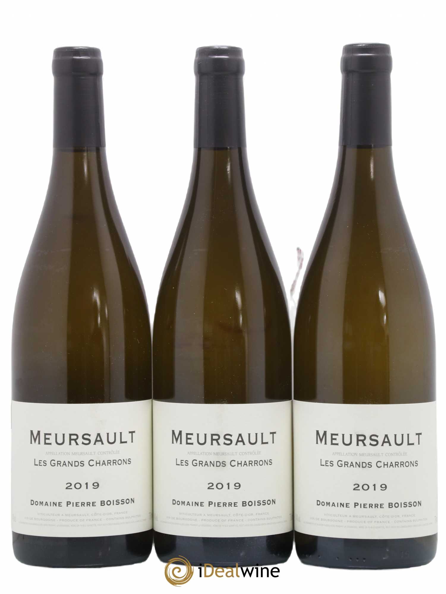 Meursault Les Grands Charrons Pierre Boisson (Domaine) 2019 - Lot de 3 bouteilles - 0