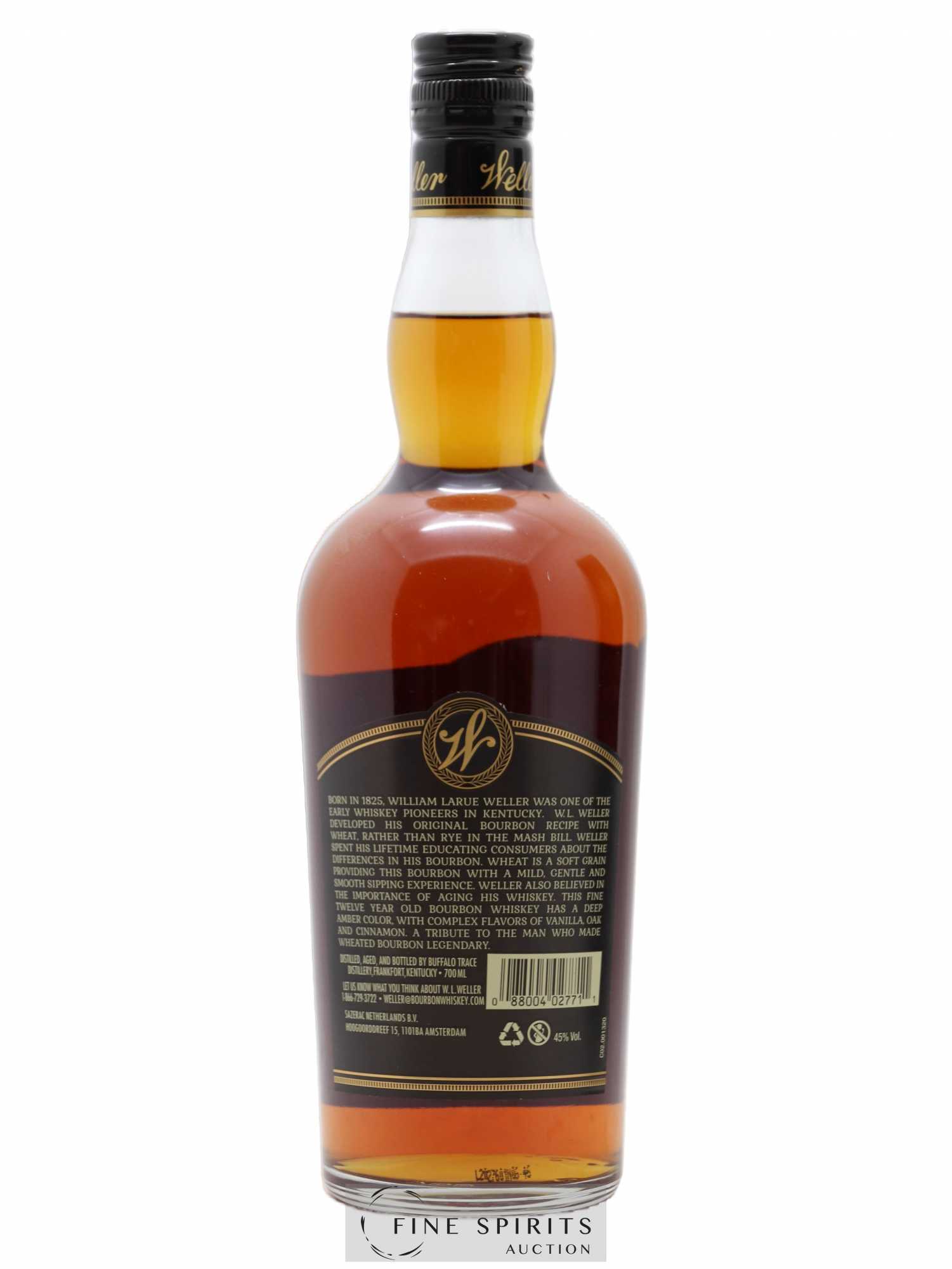 William Larue Weller 12 years Of. The Original Wheated Bourbon - Lot de 1 bouteille - 2