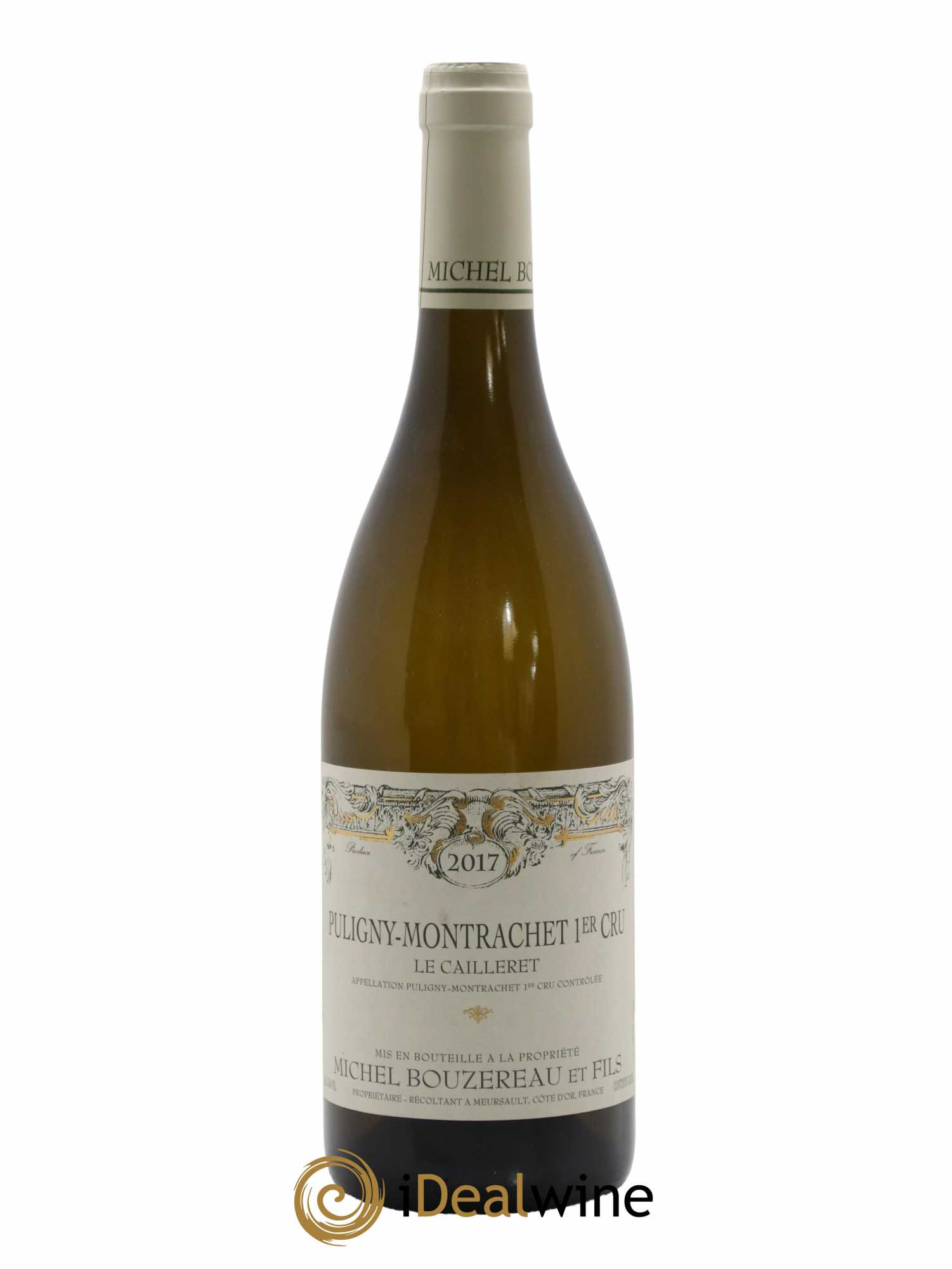 Puligny-Montrachet 1er Cru Le Cailleret Michel Bouzereau et Fils (Domaine) 2017 - Lot de 1 bouteille - 0