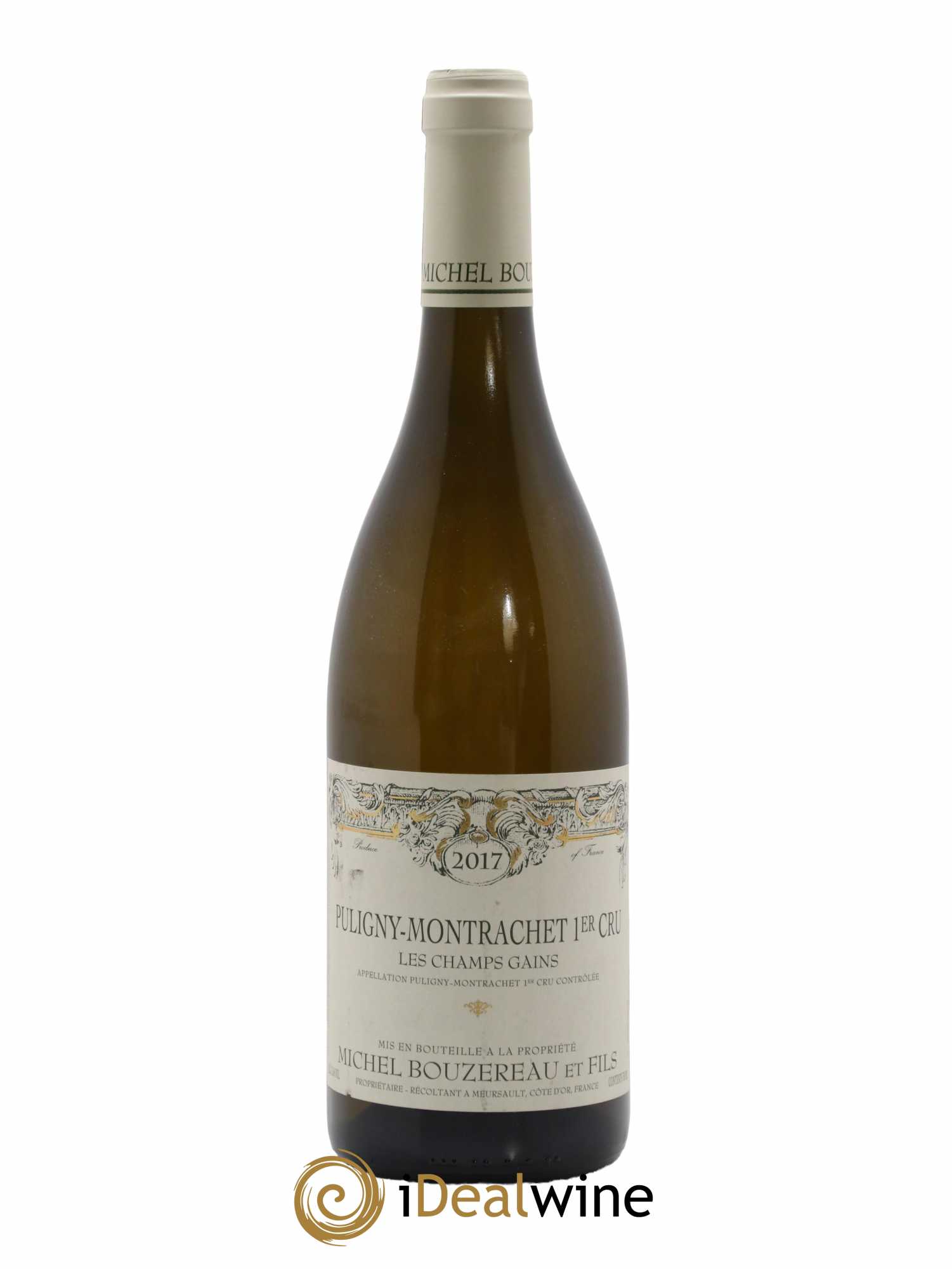Puligny-Montrachet 1er Cru Les Champs Gains Michel Bouzereau et Fils (Domaine) 2017 - Lot de 1 bouteille - 0