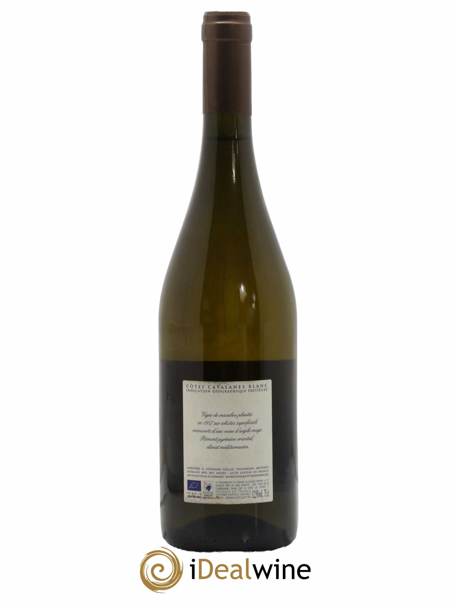 Côtes Catalanes Roc des Anges L'Oca Marjorie et Stéphane Gallet 2018 - Lot de 1 bouteille - 1