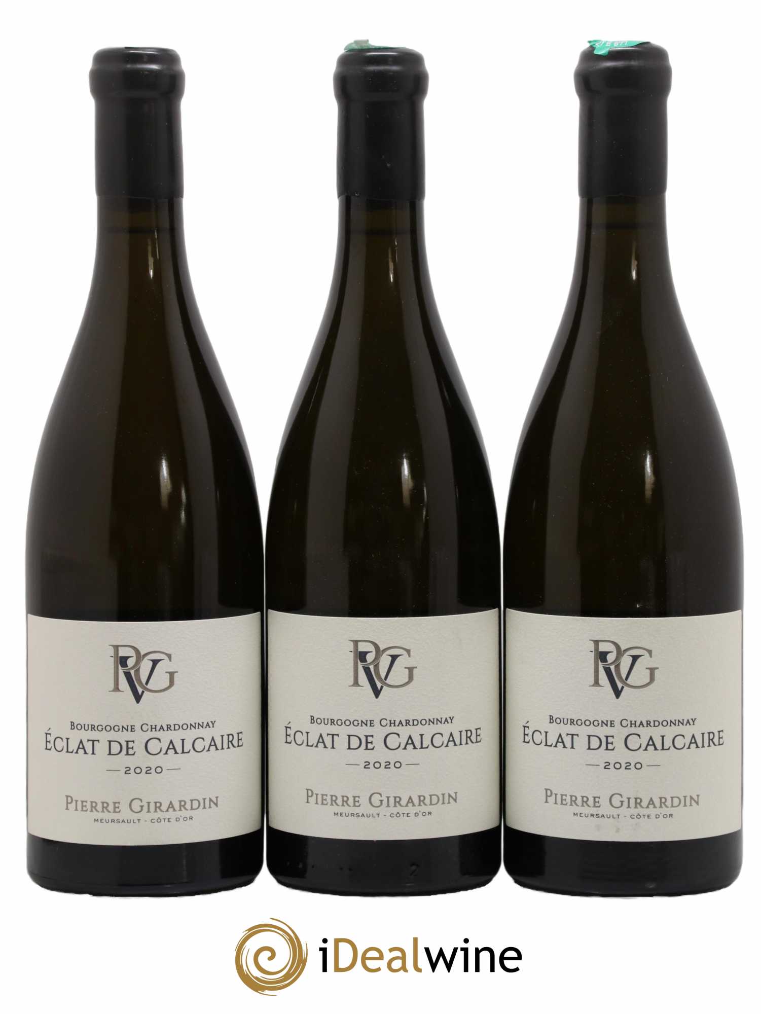 Bourgogne Eclat de Calcaire Chardonnay Pierre Girardin 2020 - Lot de 3 bouteilles - 0