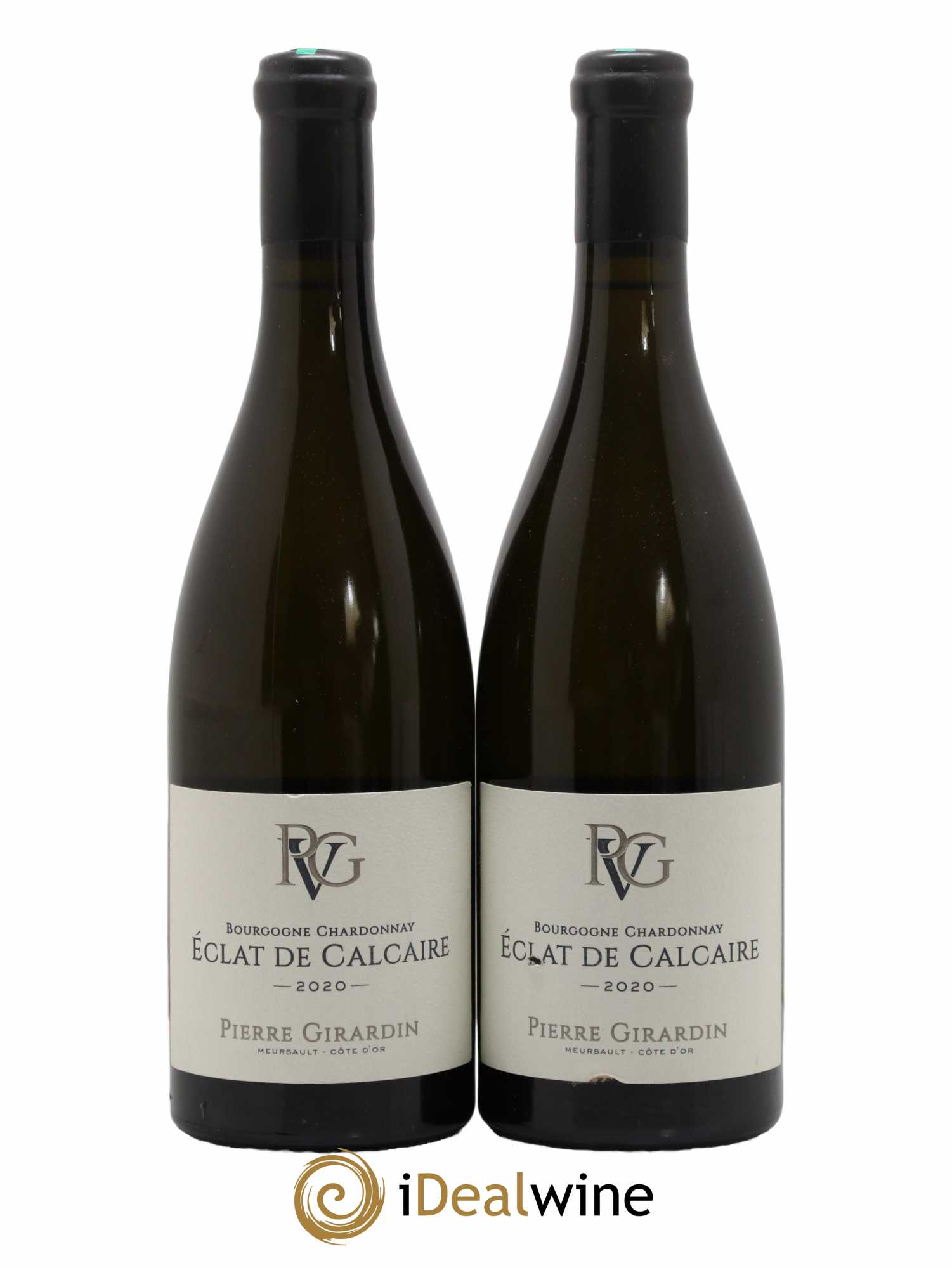 Bourgogne Eclat de Calcaire Chardonnay Pierre Girardin 2020 - Lot de 2 bouteilles - 0