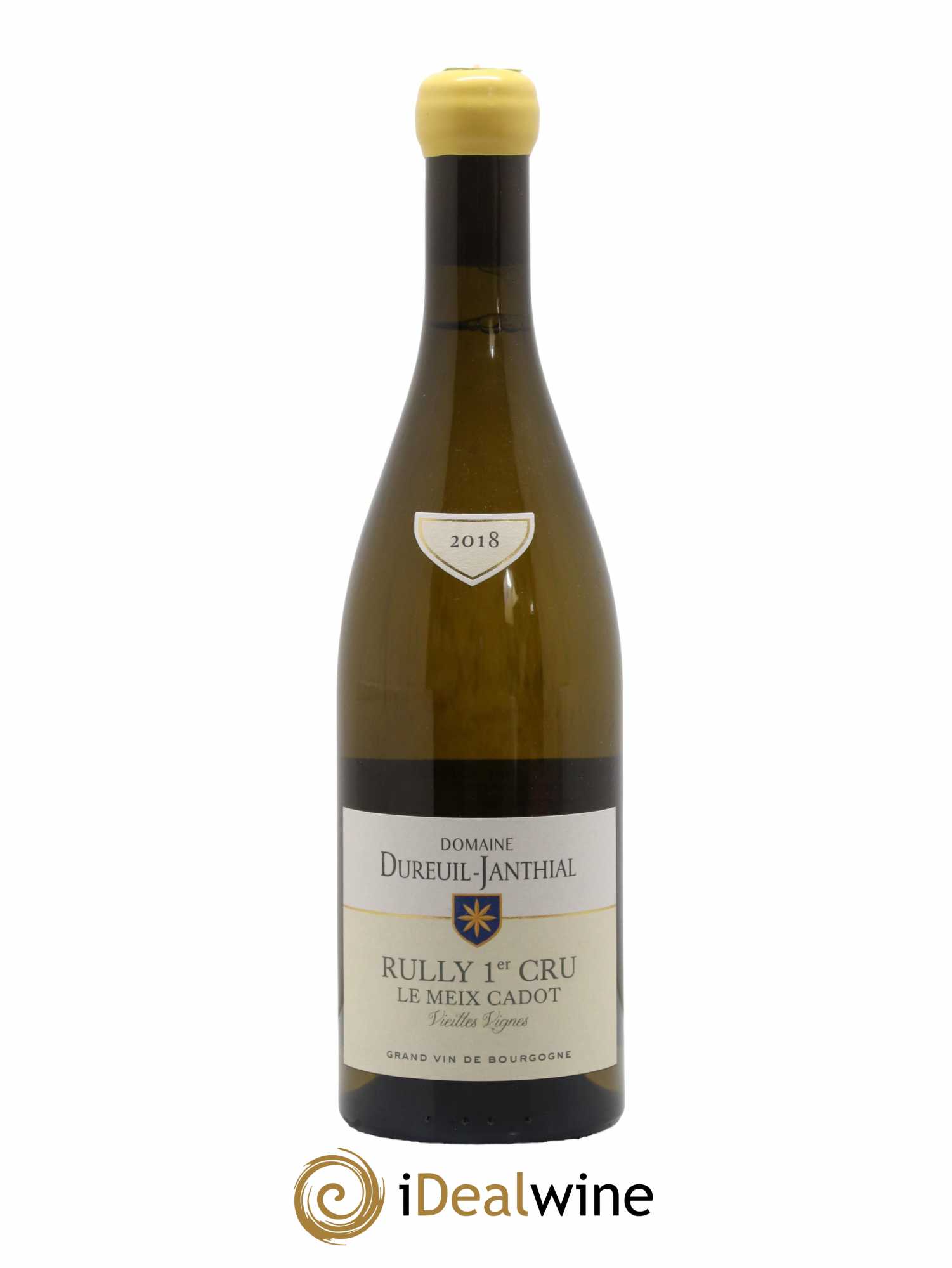Rully 1er Cru Le Meix Cadot Vieilles Vignes Vincent Dureuil-Janthial 2018 - Lot de 1 bouteille - 0