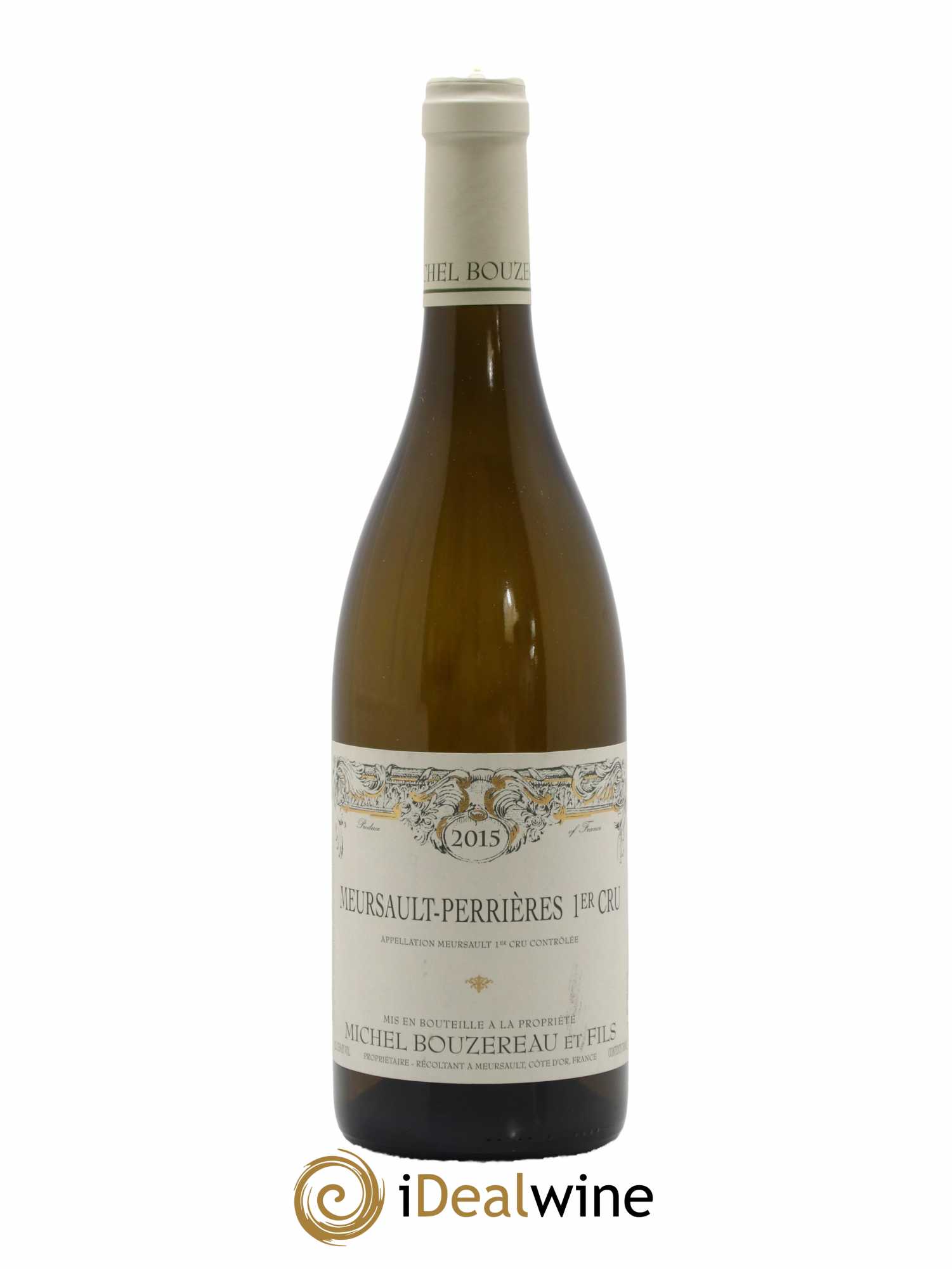 Meursault 1er Cru Perrières Michel Bouzereau et Fils (Domaine) 2015 - Lot de 1 bouteille - 0