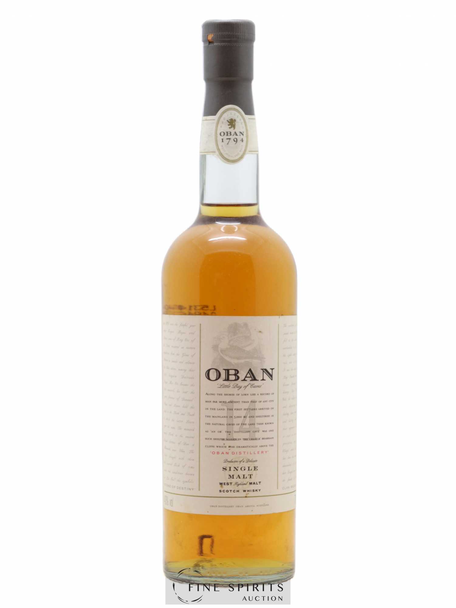 Oban 14 years Of. - Lot de 1 bouteille - 0