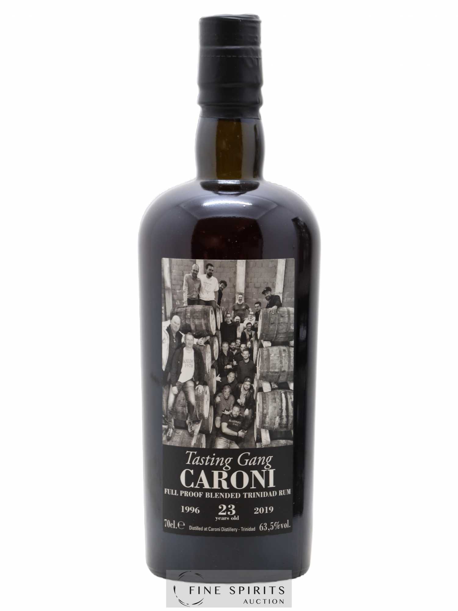 Caroni 23 years 1996 Velier Tasting Gang 38th Release - bottled 2019 Full Proof - Lot de 1 bouteille - 1