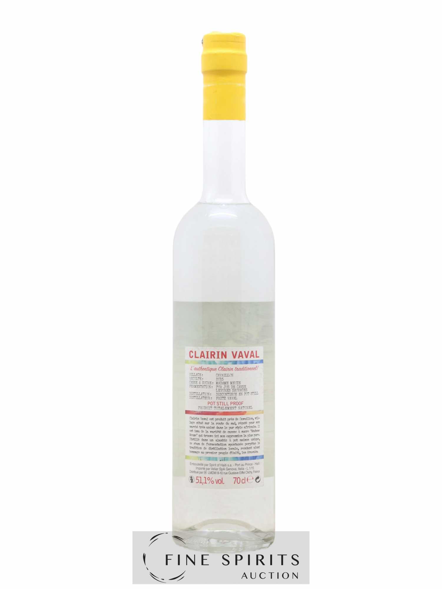 Vaval 2015 Velier - Posten von 1 Flasche - 2