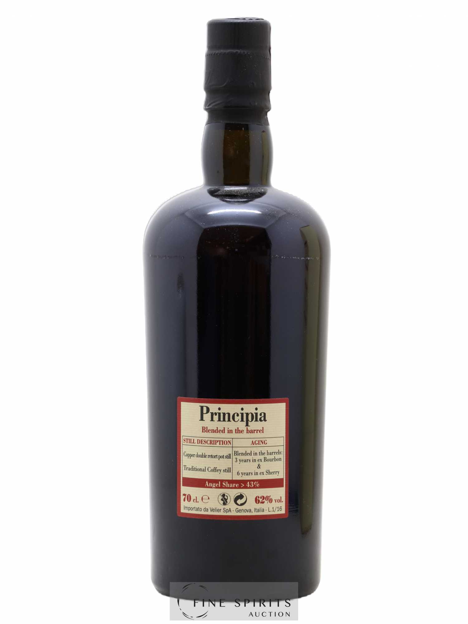Foursquare 9 years 2008 Velier Principia Barrel Proof - One of 5400 - bottled 2017 Double Maturation - Lot de 1 bouteille - 2