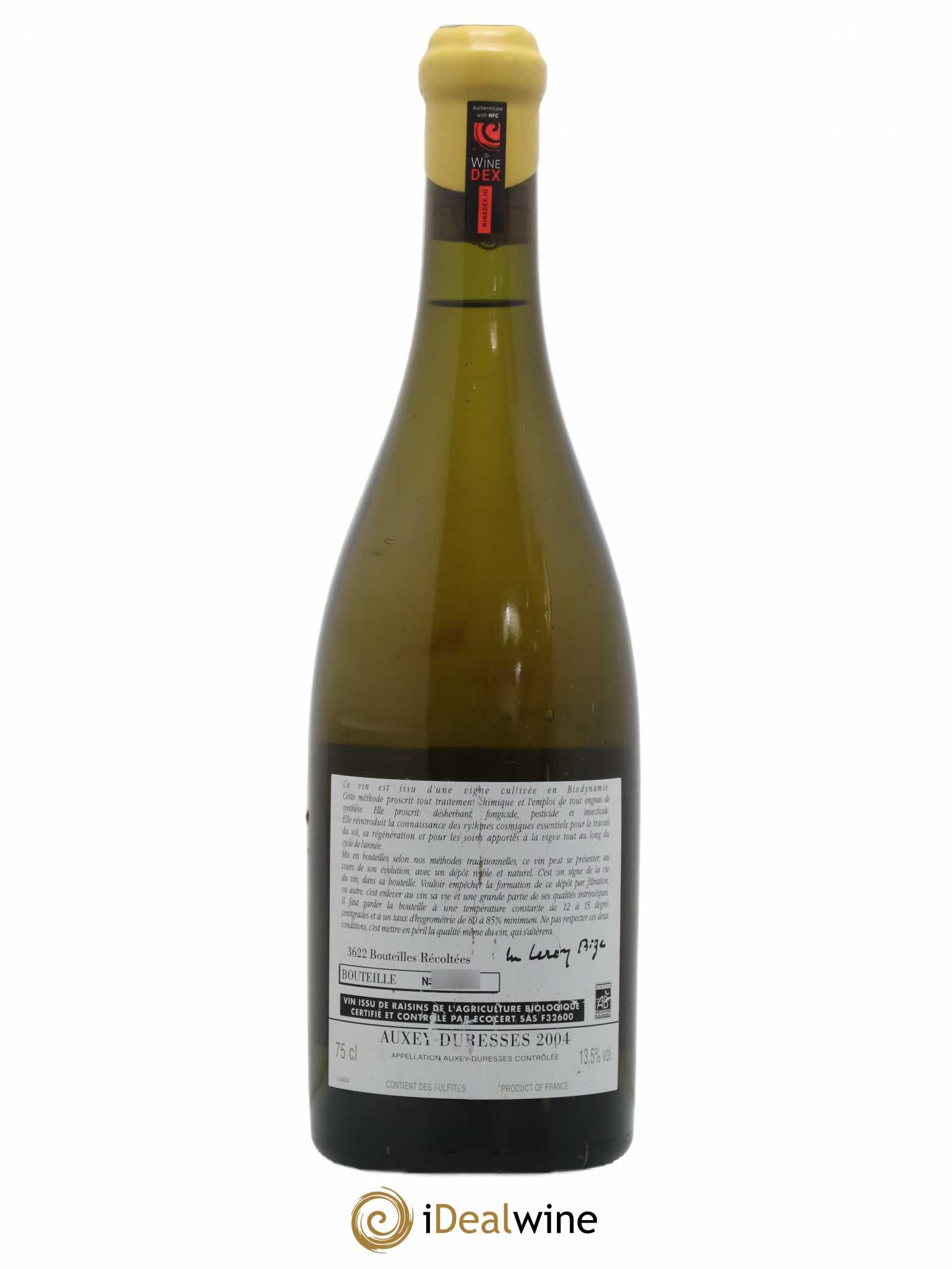 Auxey-Duresses d'Auvenay (Domaine) 2004 - Lot de 1 bouteille - 1