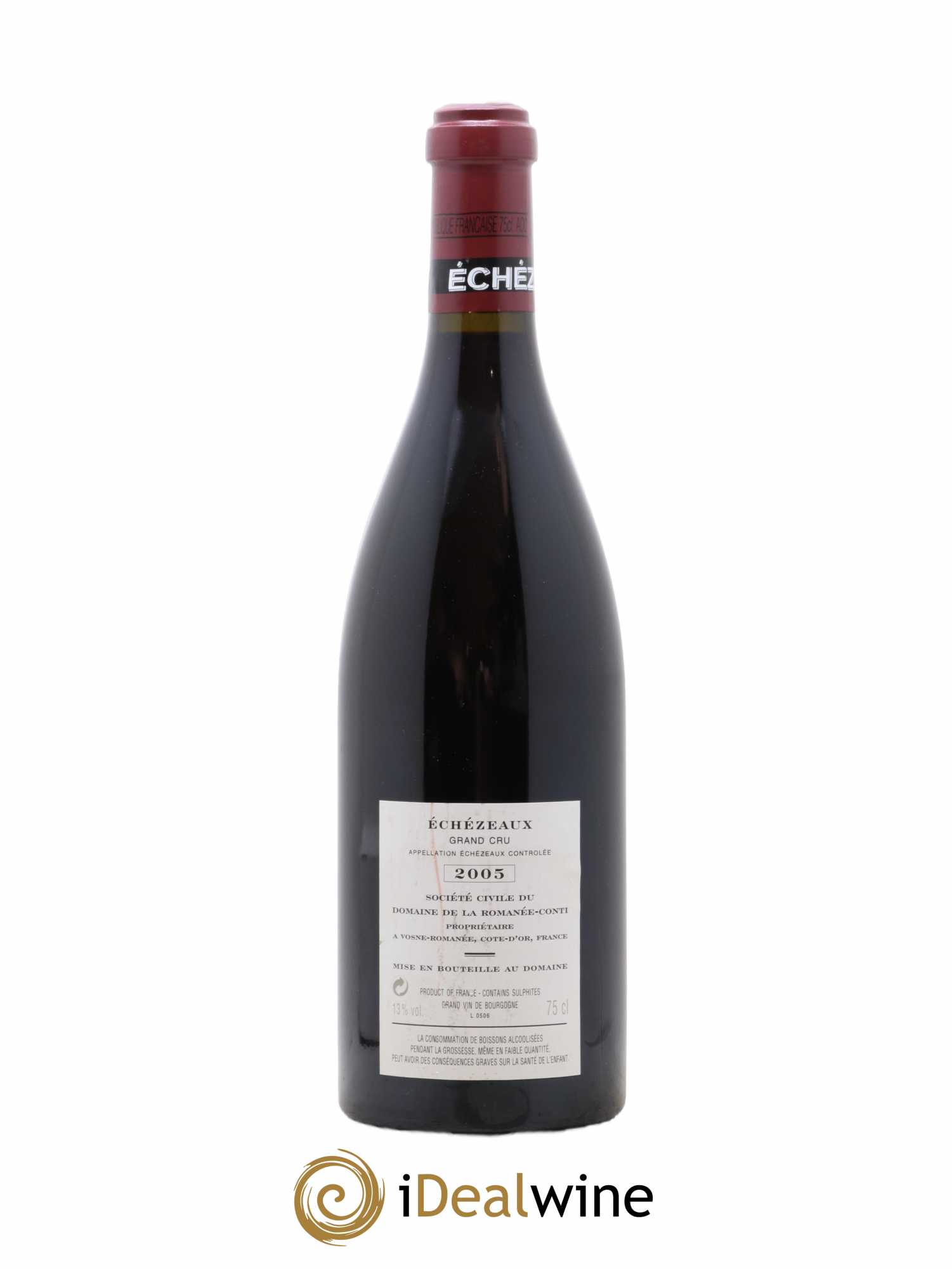 Echezeaux Grand Cru Domaine de la Romanée-Conti 2005 - Lot de 1 bouteille - 1