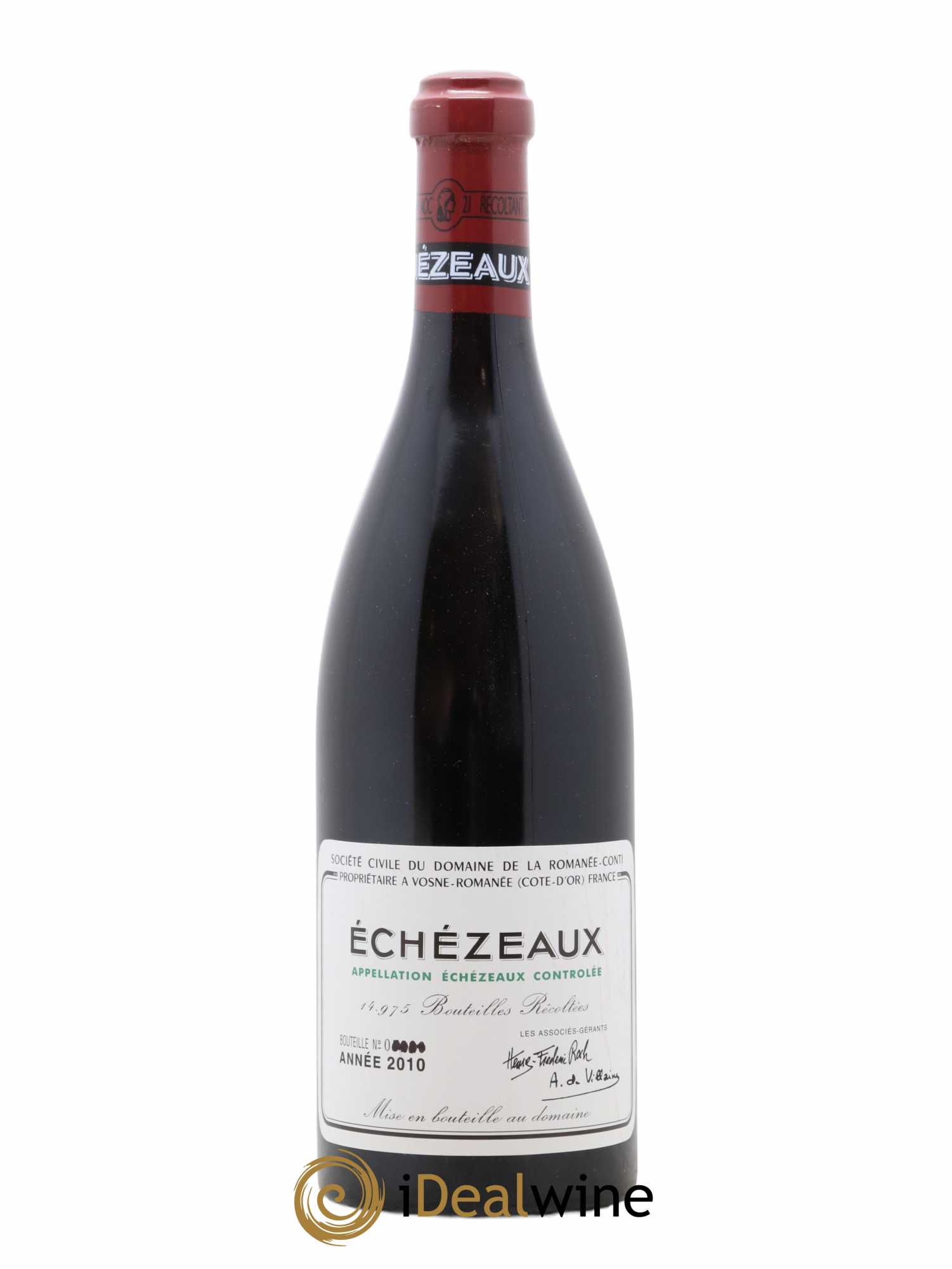 Echezeaux Grand Cru Domaine de la Romanée-Conti 2010 - Lot de 1 bouteille - 0