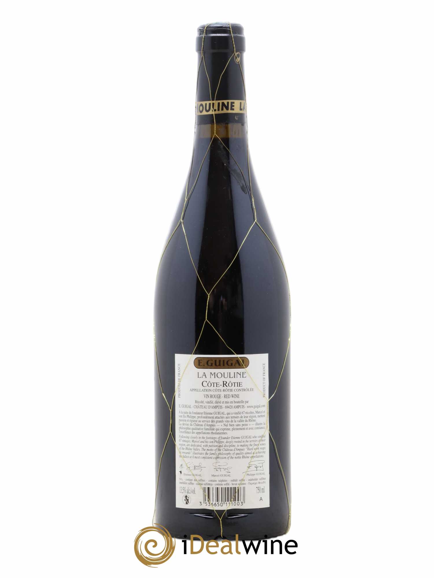 Côte-Rôtie La Mouline Guigal 2010 - Lot de 1 bouteille - 1