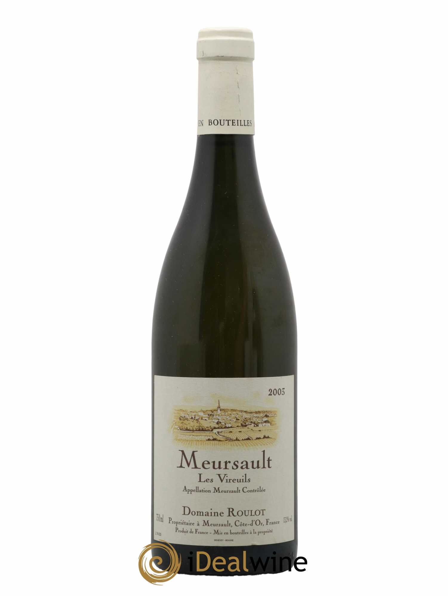 Meursault Les Vireuils Roulot (Domaine) 2003 - Lot de 1 bouteille - 0