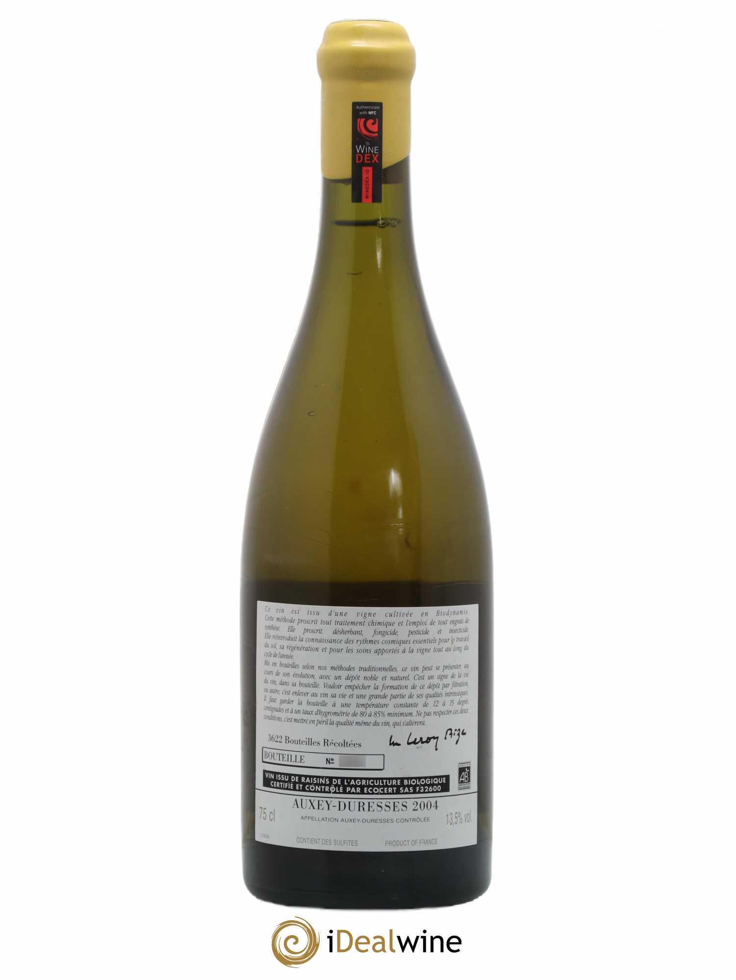 Auxey-Duresses d'Auvenay (Domaine) 2004 - Lot de 1 bouteille - 1