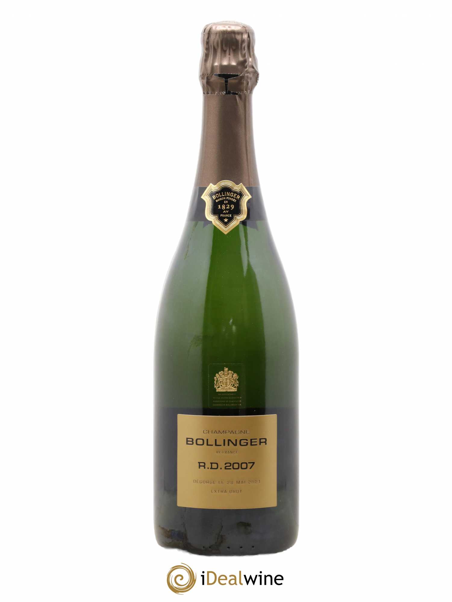R.D. Extra-Brut Bollinger 2007 - Lot de 1 bouteille - 1