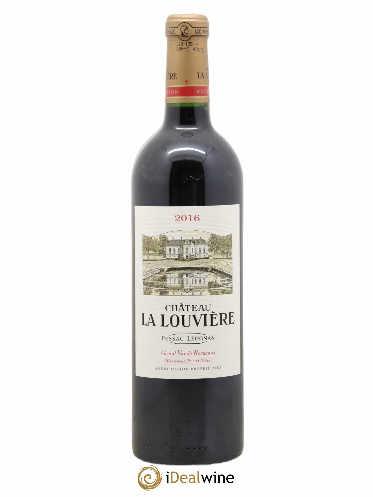 Château la Louvière 2016 - Lot de 1 bouteille - 0
