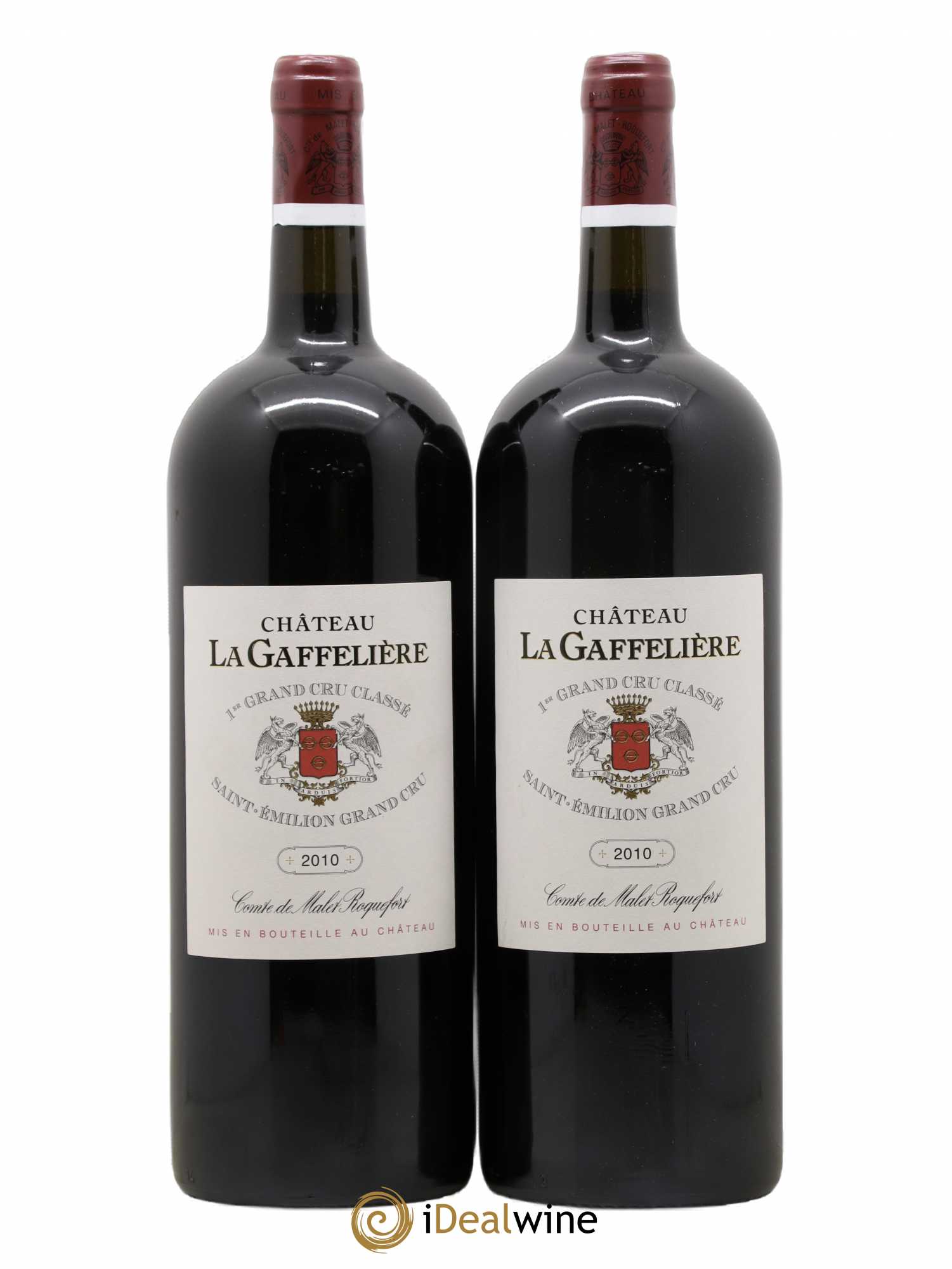 Château la Gaffelière 1er Grand Cru Classé B 2010 - Lot de 2 magnums - 0