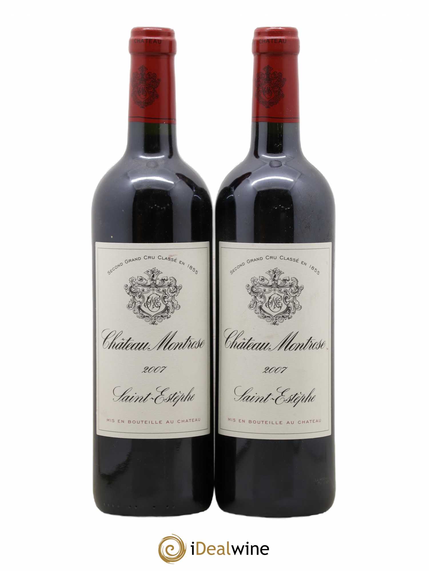 Château Montrose 2ème Grand Cru Classé 2007 - Lot de 2 bouteilles - 0