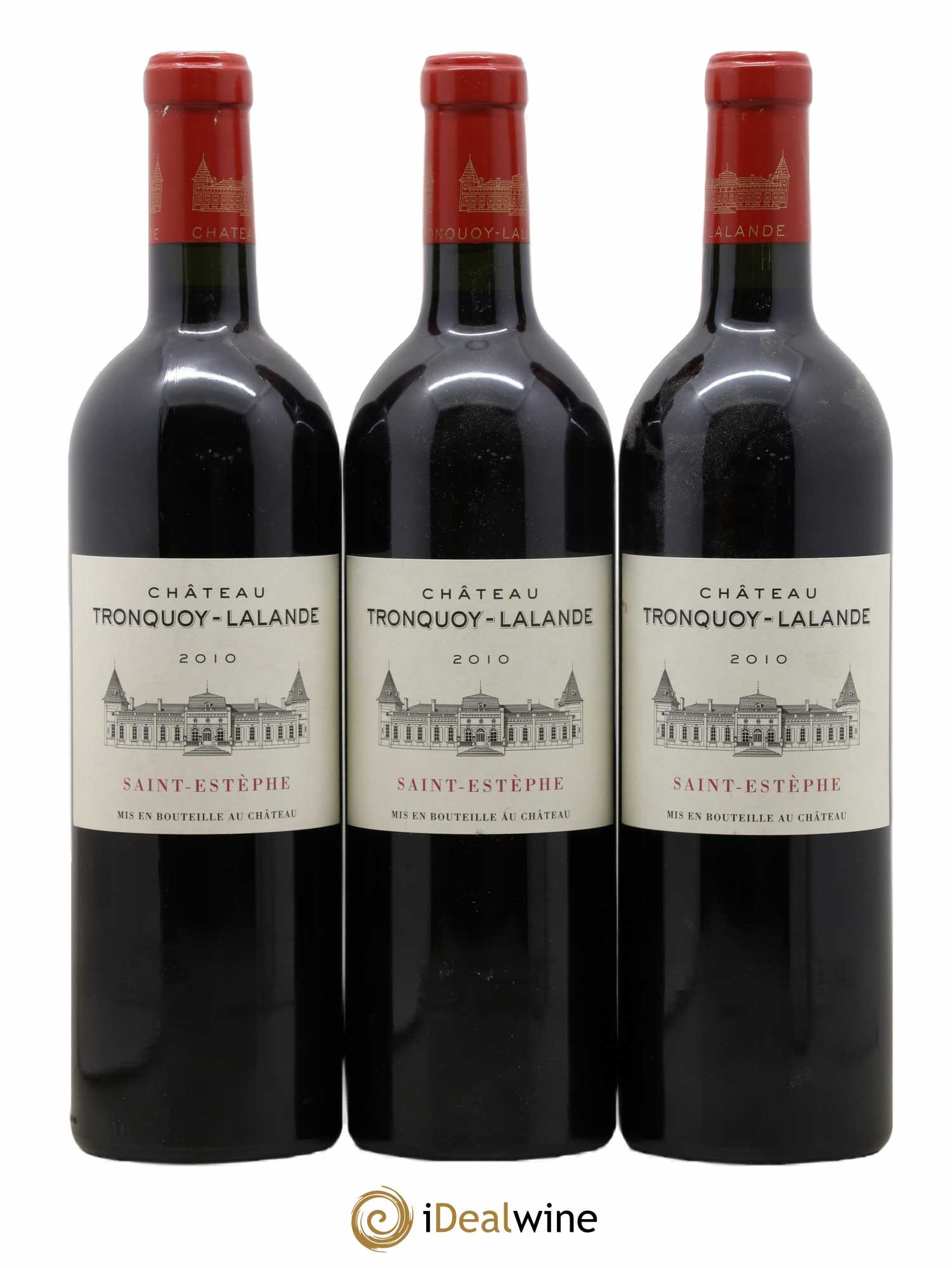 Château Tronquoy Lalande 2010 - Lot de 3 bouteilles - 0