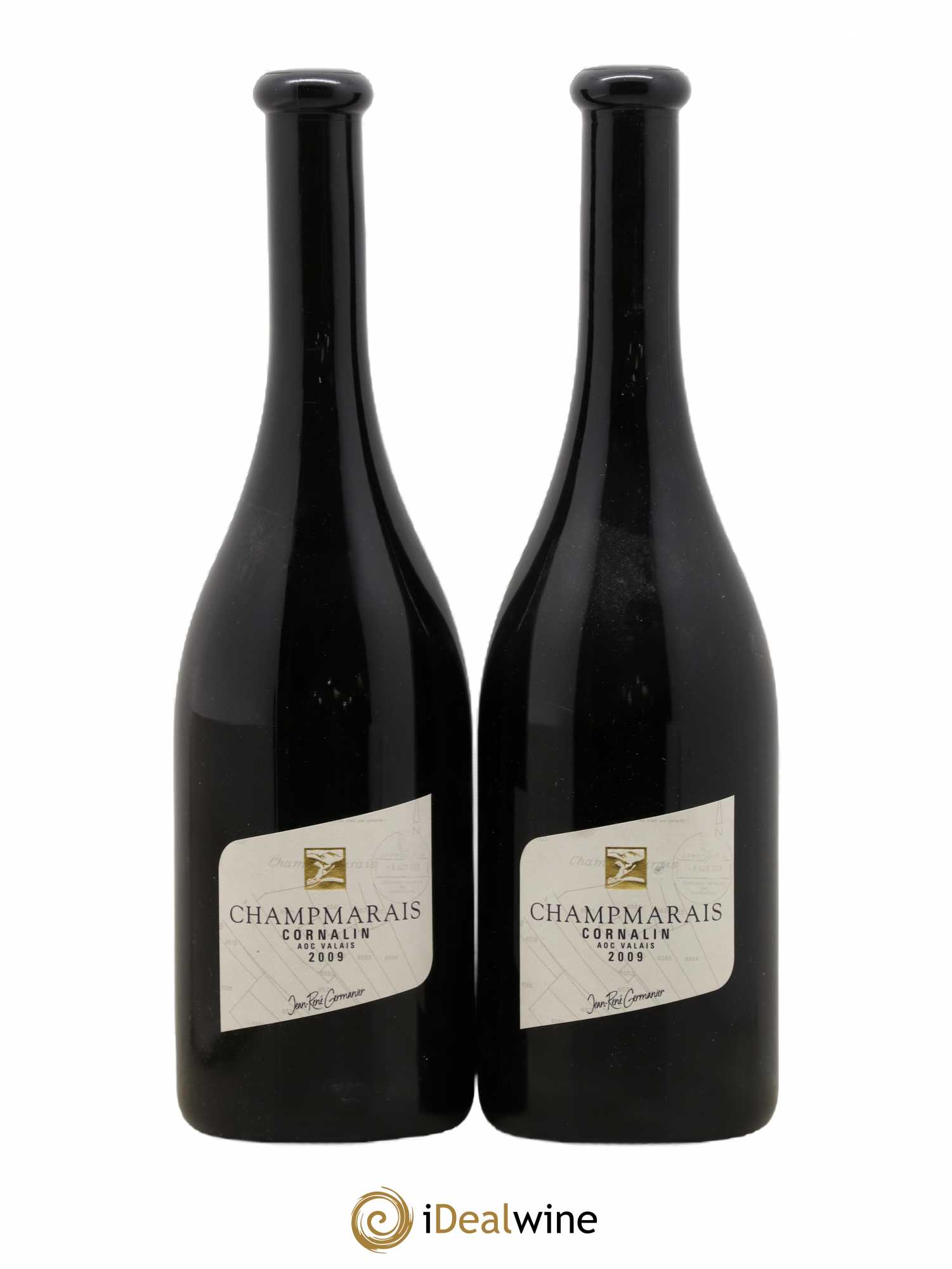 Valais Champmarais Cornalin Jean-René Germanier 2009 - Posten von 2 Flaschen - 0