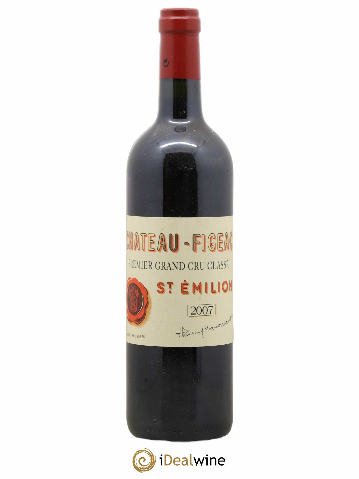 Château Figeac 1er Grand Cru Classé A 2007 - Lot de 1 bouteille - 0
