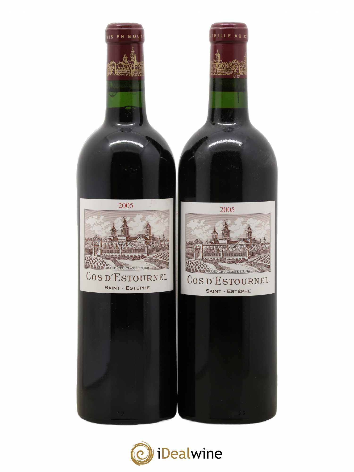 Cos d'Estournel 2ème Grand Cru Classé 2005 - Lot de 2 bouteilles - 0