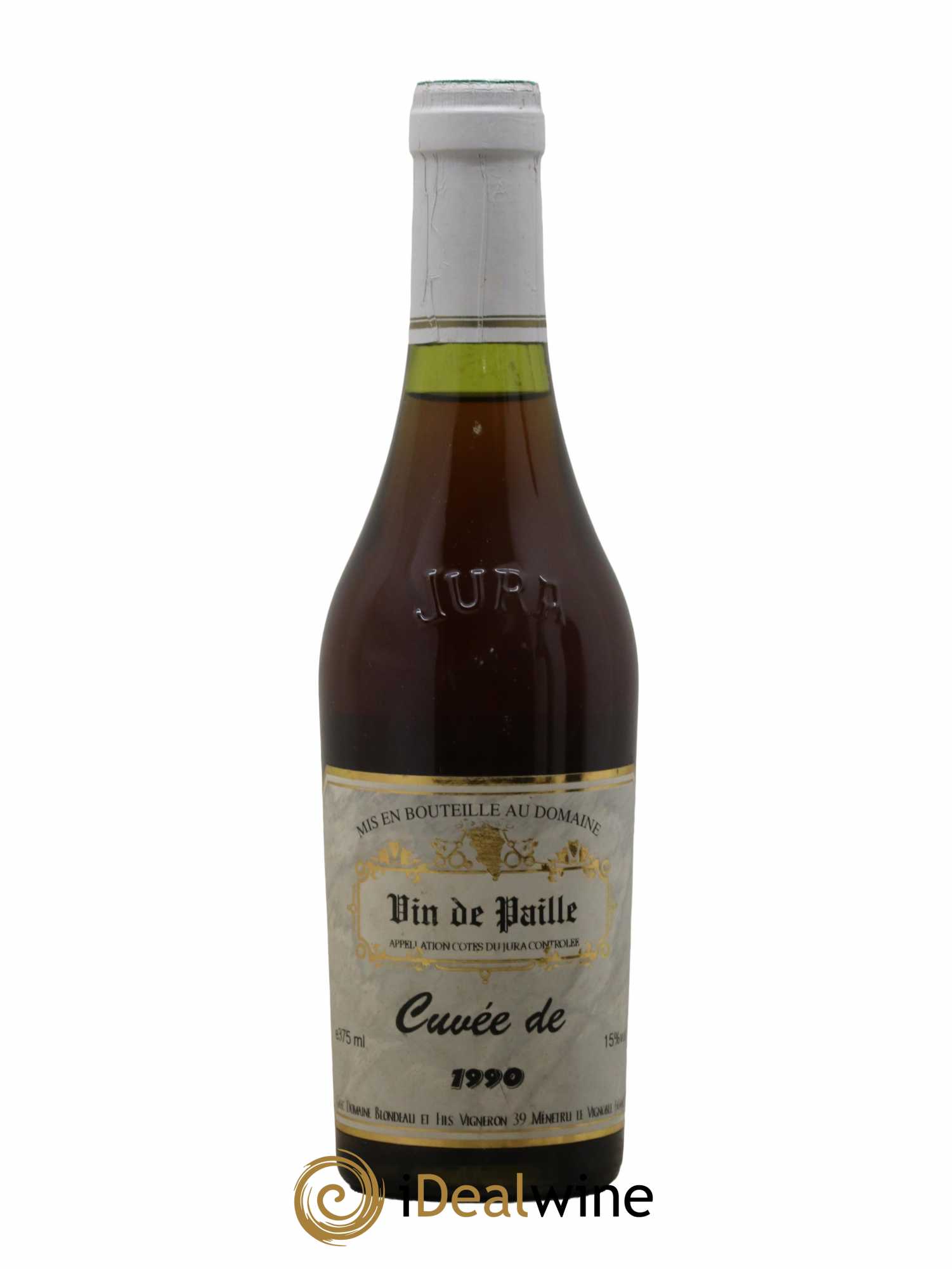 Côtes du Jura Vin de Paille Domaine Blondeau et Fils 1990 - Lotto di 1 mezza bottiglia - 0