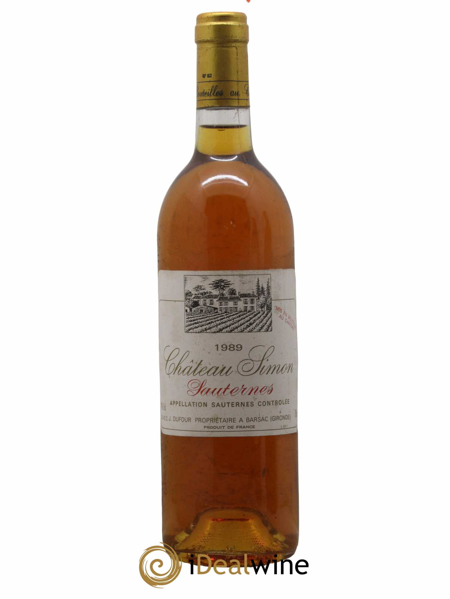 Château Simon 1989 - Lotto di 1 bottiglia - 0