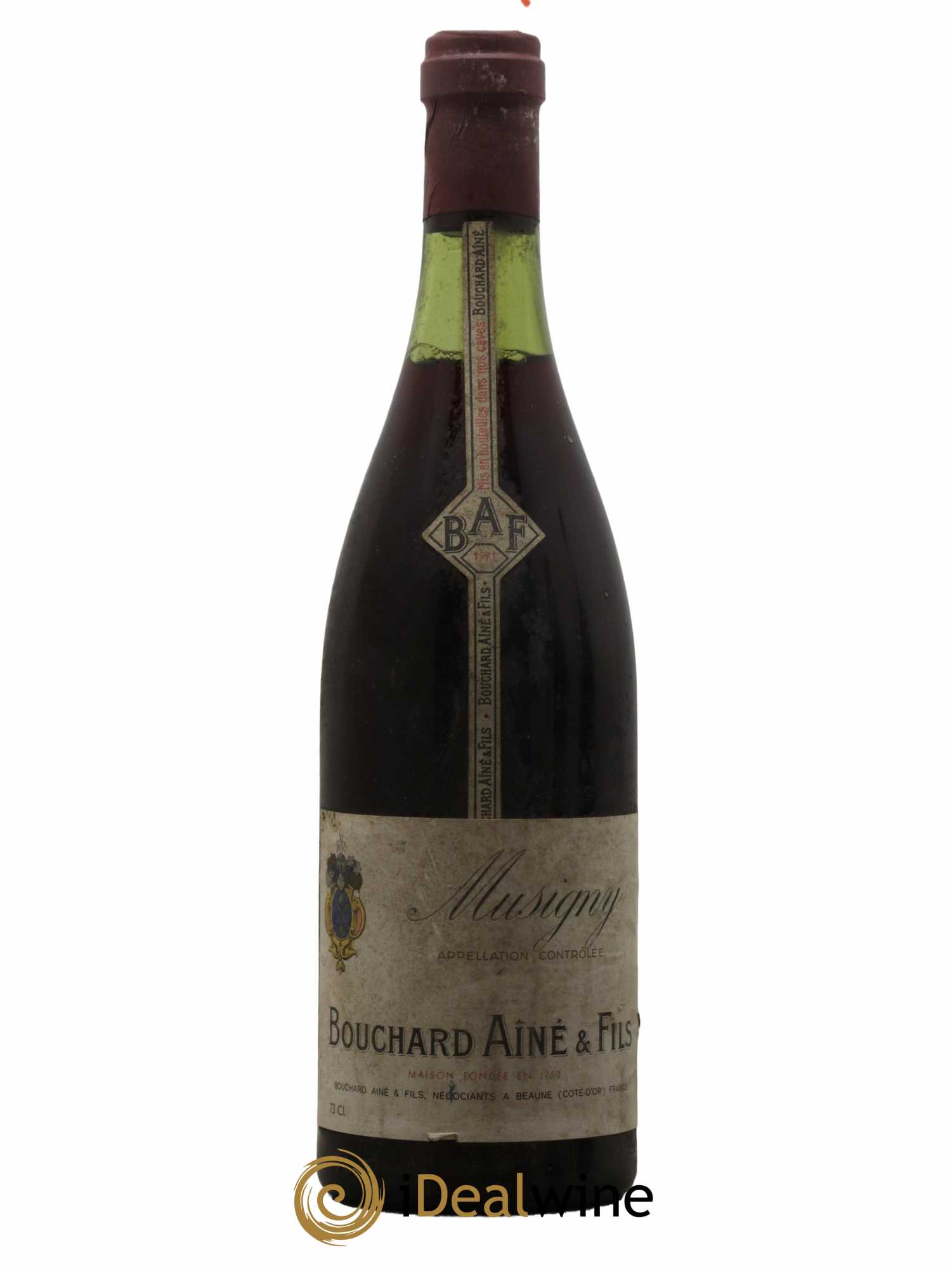 Musigny Grand Cru Bouchard Ainé & Fils 1971 - Lot de 1 bouteille - 0