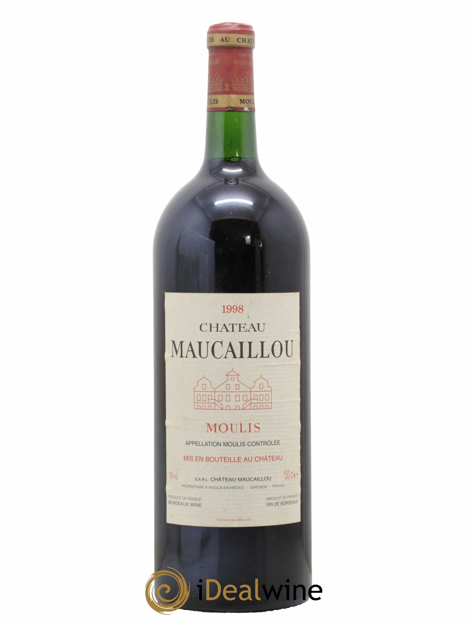 Château Maucaillou 1998 - Lot de 1 magnum - 0