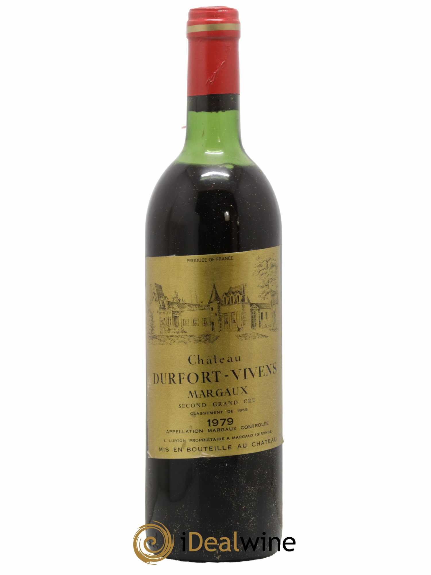Château Durfort Vivens 2ème Grand Cru Classé 1979 - Lot de 1 bouteille - 0