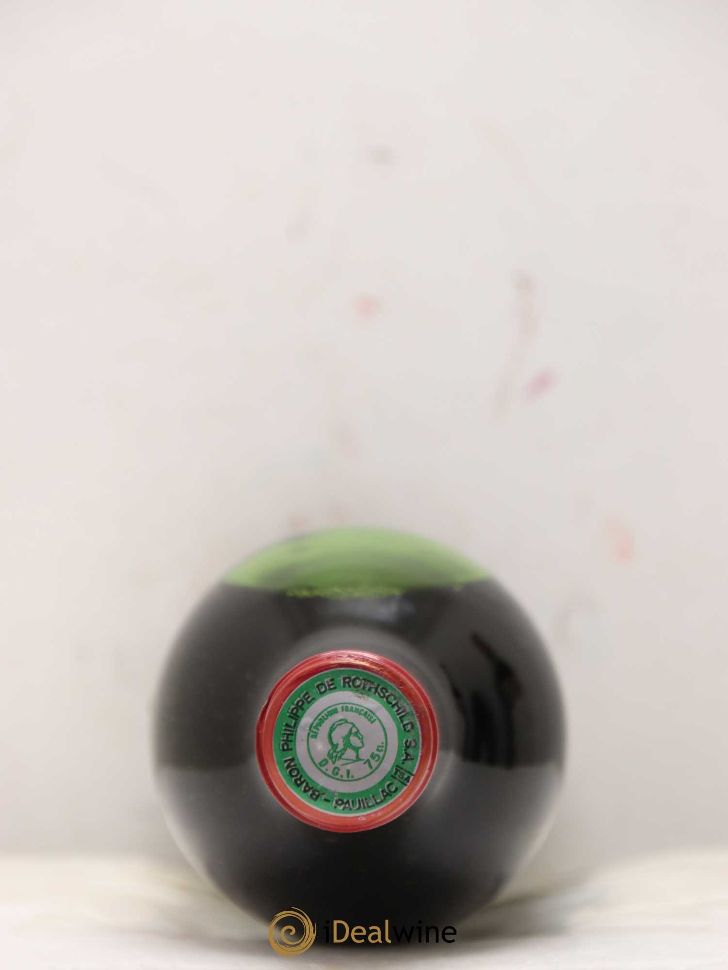 Château Mouton Rothschild 1er Grand Cru Classé 1978 - Lot de 3 bouteilles - 1