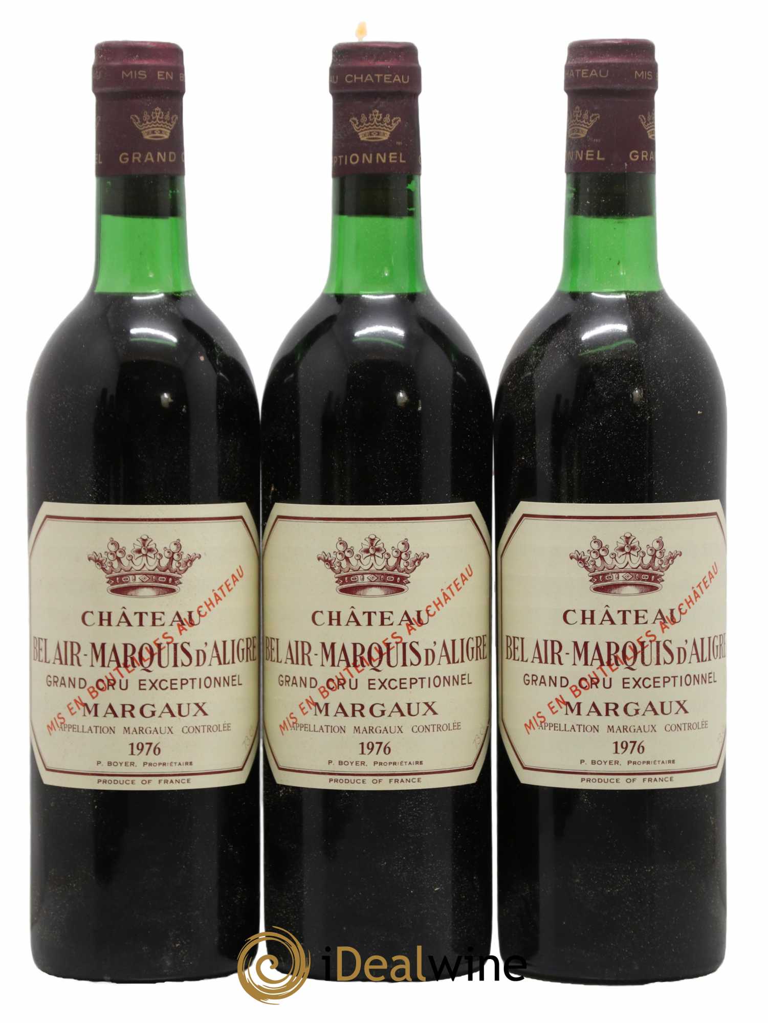 Château Bel Air Marquis d'Aligre 1976 - Lotto di 6 bottiglie - 2
