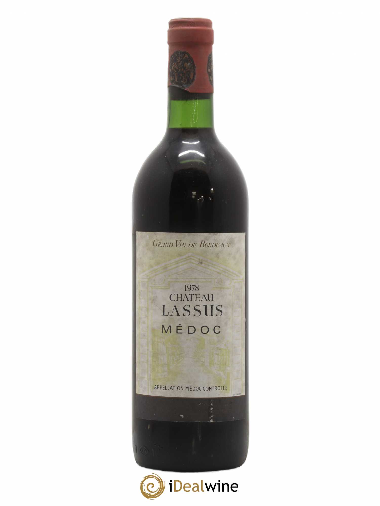 Médoc Cru Bourgeois Château Lassus 1978 - Posten von 1 Flasche - 0