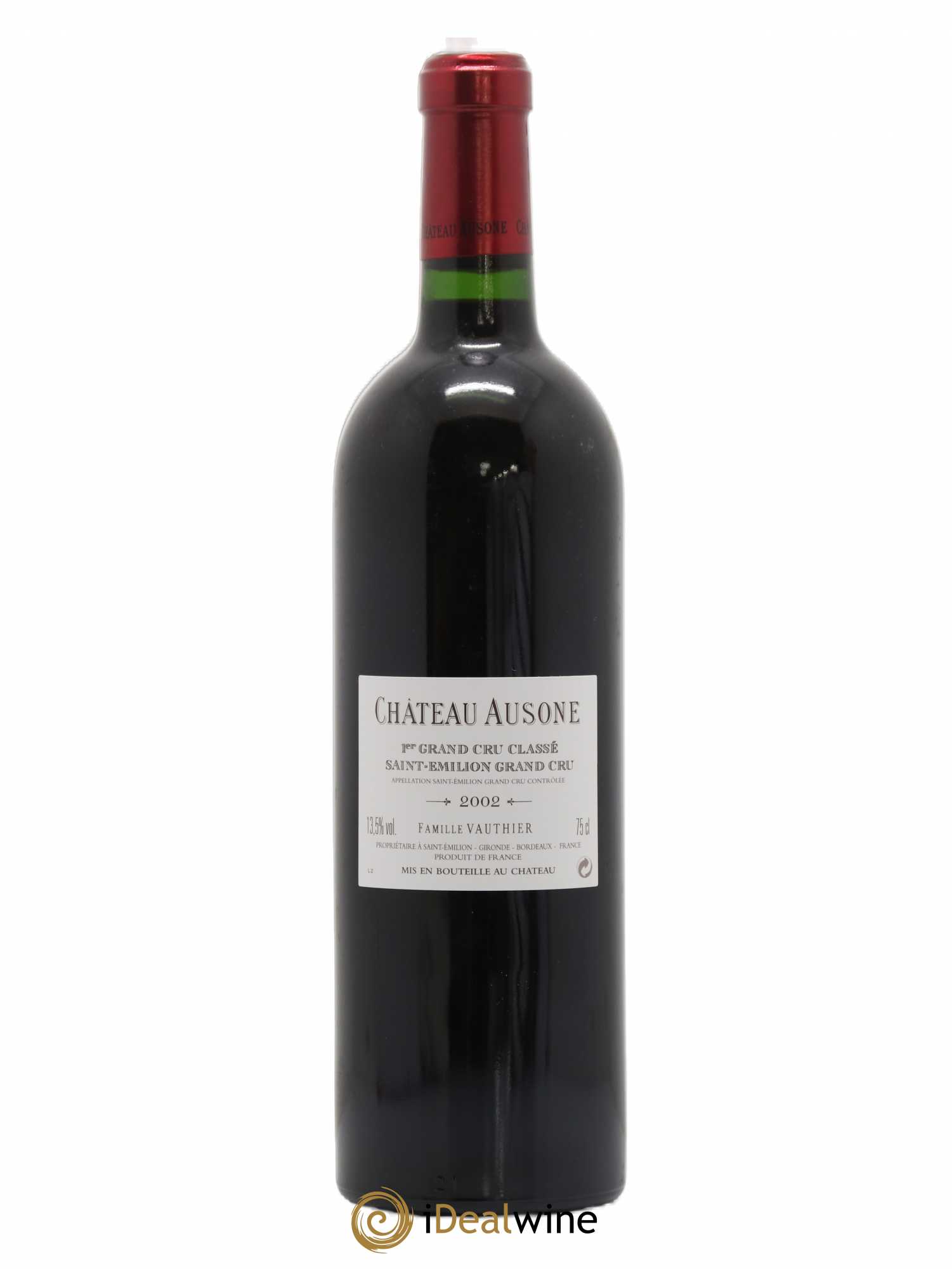 Château Ausone 1er Grand Cru Classé A 2002 - Lot de 1 bouteille - 1