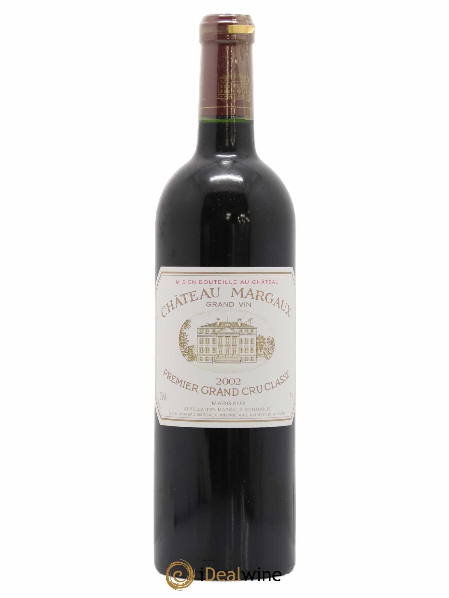 Château Margaux 1er Grand Cru Classé 2002 - Lot de 1 bouteille - 0