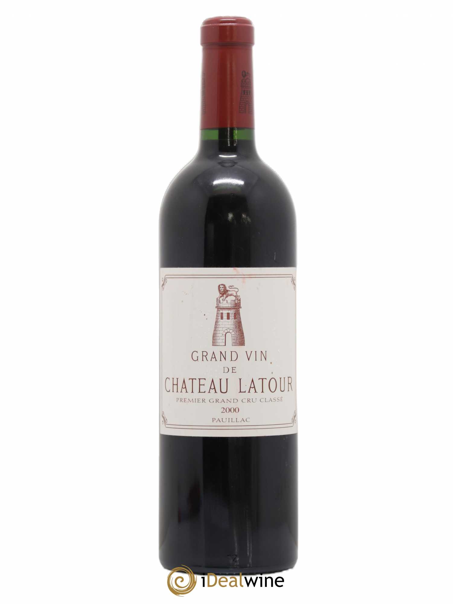 Château Latour 1er Grand Cru Classé 2000 - Lot de 1 bouteille - 0
