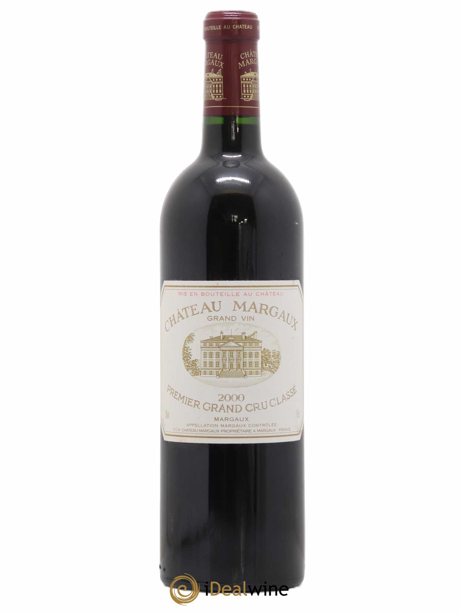 Château Margaux 1er Grand Cru Classé 2000 - Lot de 1 bouteille - 0