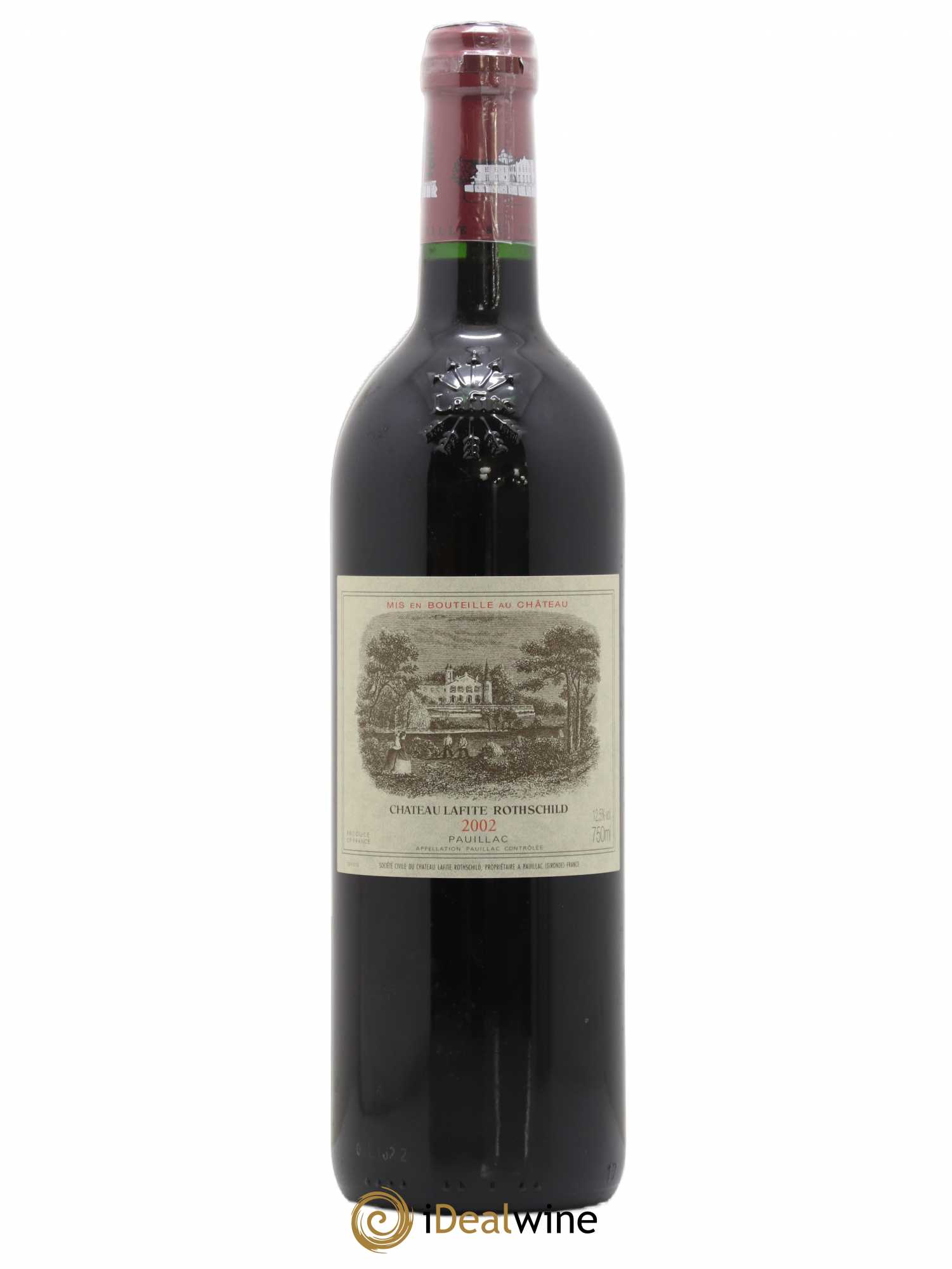 Château Lafite Rothschild 1er Grand Cru Classé 2002 - Lot de 1 bouteille - 0