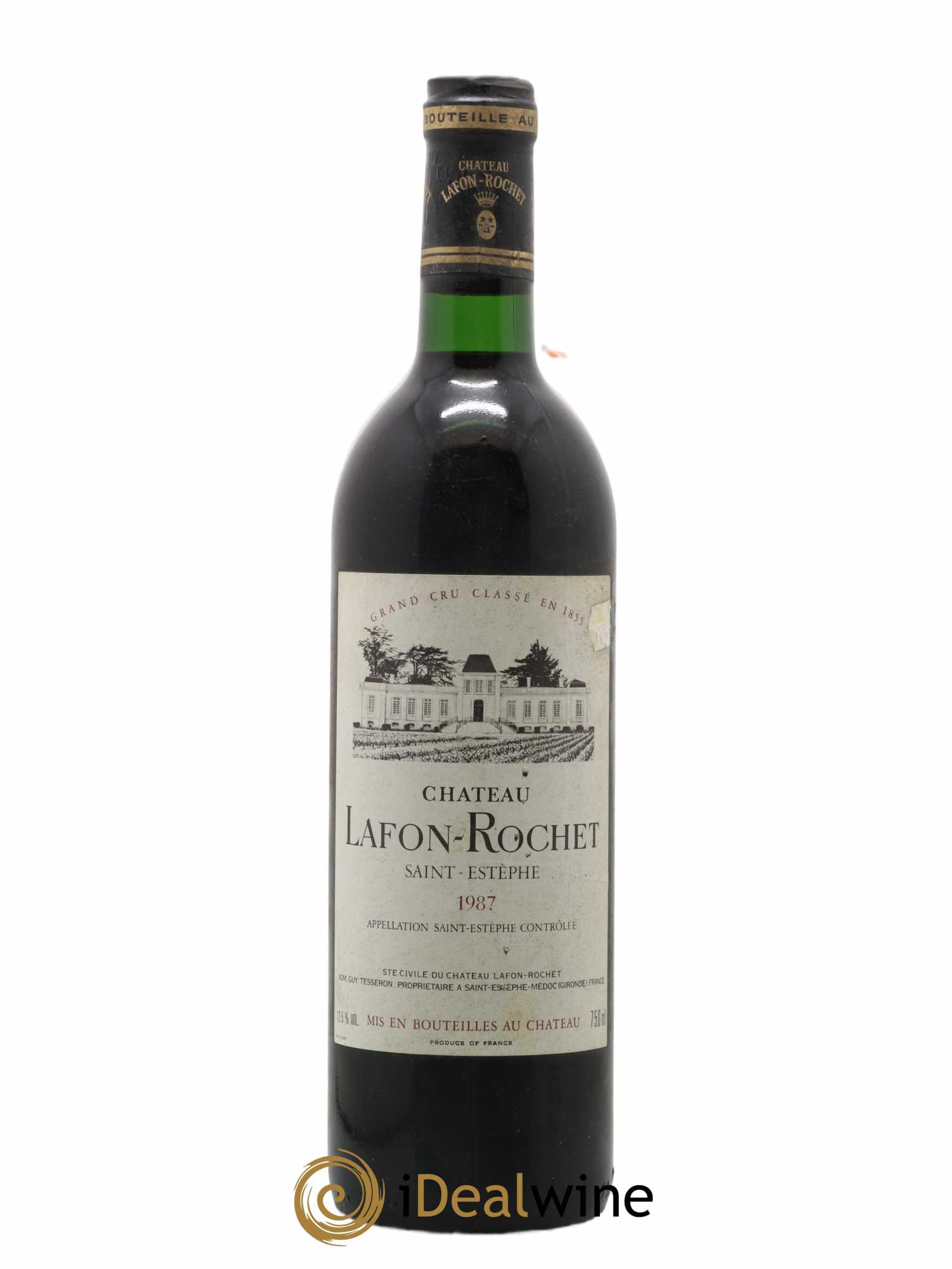 Château Lafon Rochet 4ème Grand Cru Classé 1987 - Lot de 1 bouteille - 0