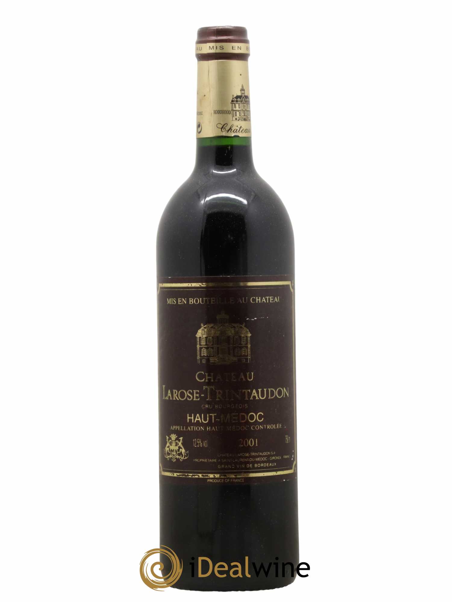 Château Larose Trintaudon Cru Bourgeois 2001 - Lot de 1 bouteille - 0