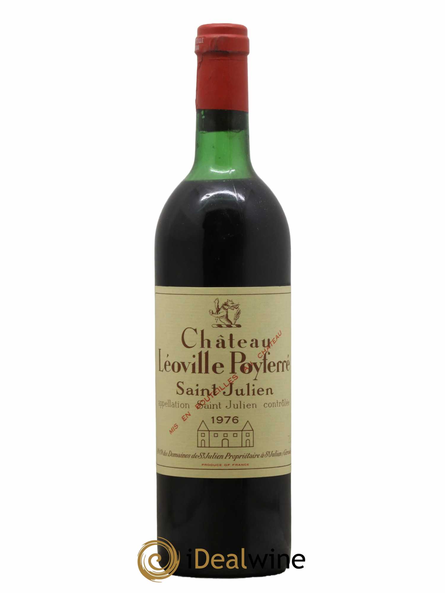 Château Léoville Poyferré 2ème Grand Cru Classé 1976 - Lot de 1 bouteille - 0